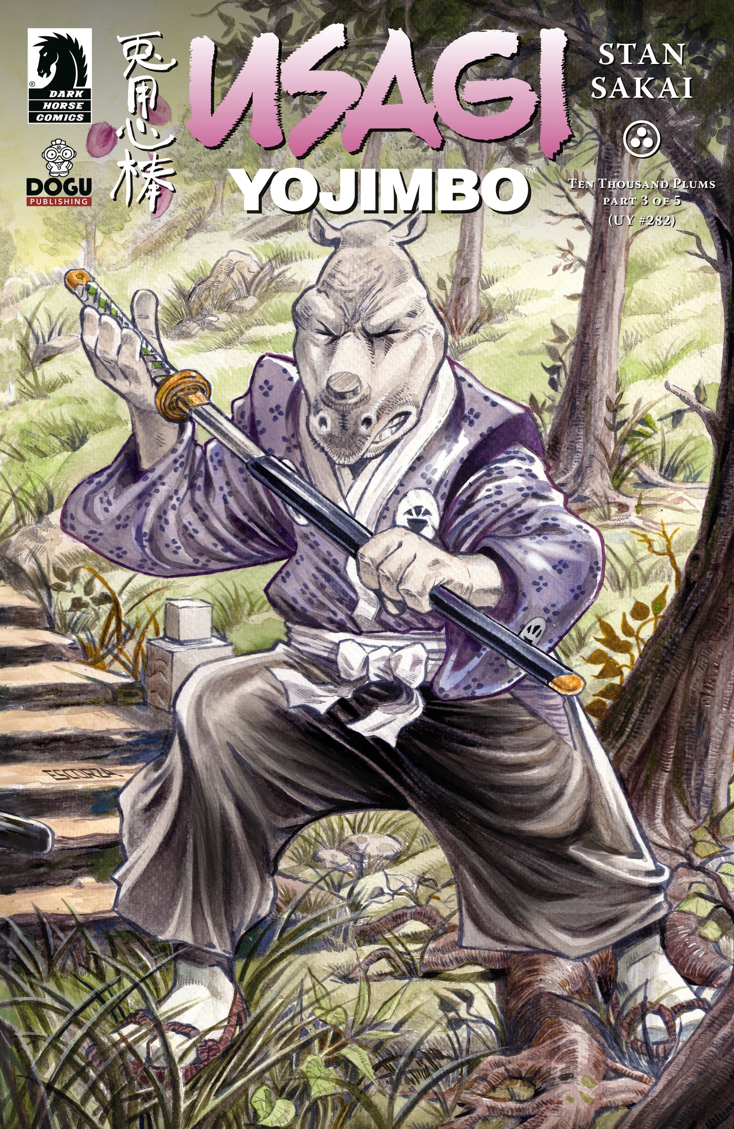 Usagi Yojimbo: Ten Thousand Plums #3 (CVR B) (Escorza Brothers) - Release Date: 05/14/2025