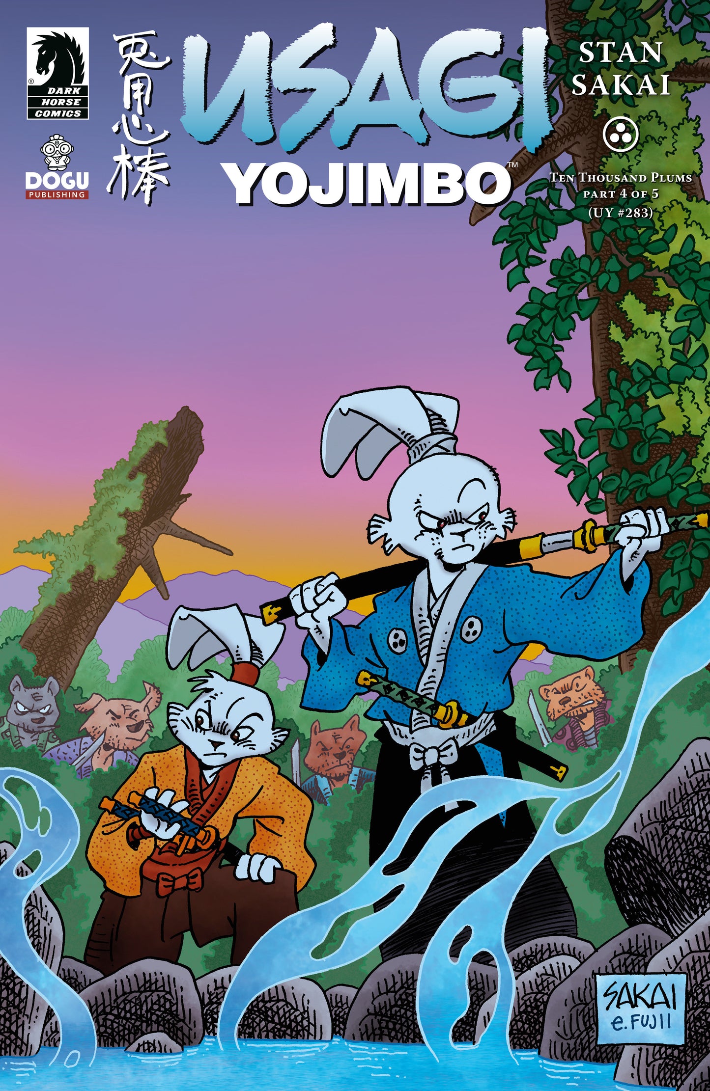 Usagi Yojimbo: Ten Thousand Plums #4 (CVR A) (Stan Sakai) - Release Date: 6/18/25