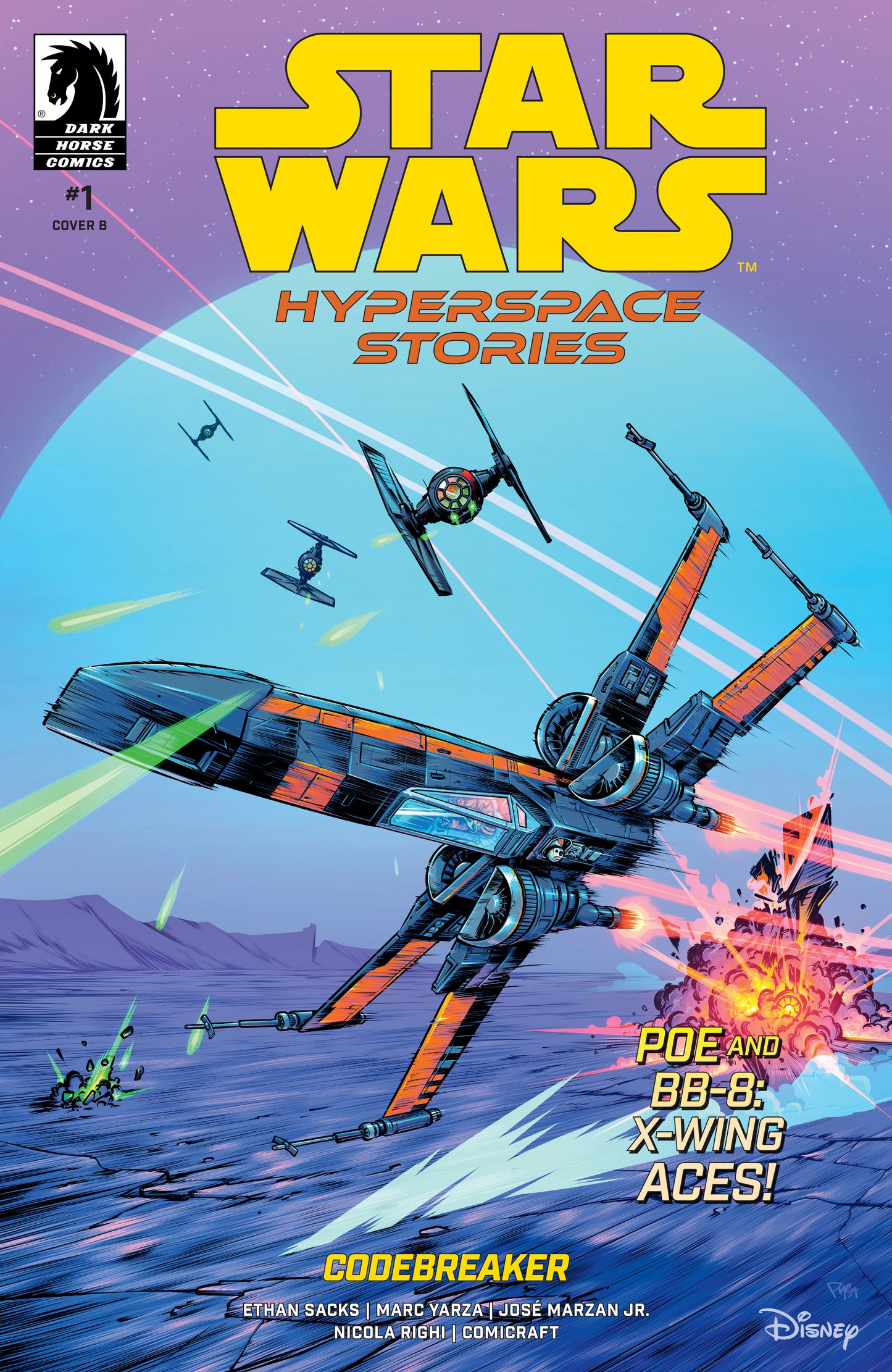 Star Wars: Hyperspace Stories--Codebreaker #1 (CVR B) (Pye Parr) - Release Date: 04/23/2025