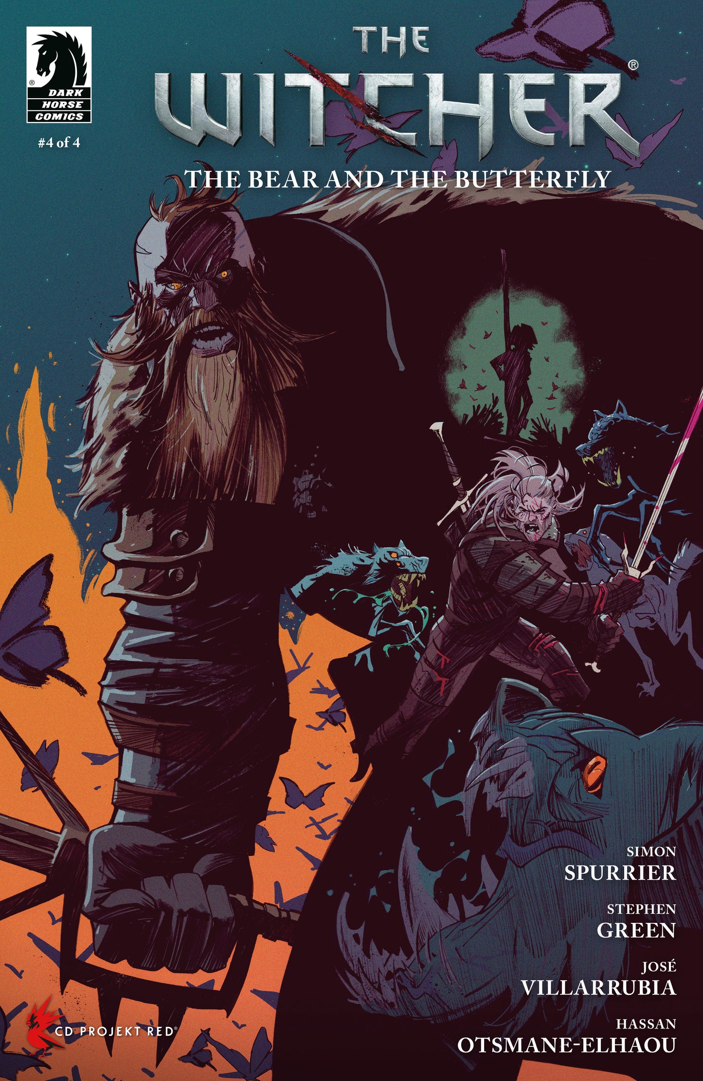 The Witcher: The Bear and the Butterfly #4 (CVR A) (Stephen Green) - 10/22/25 - Release Date: 10/22/25