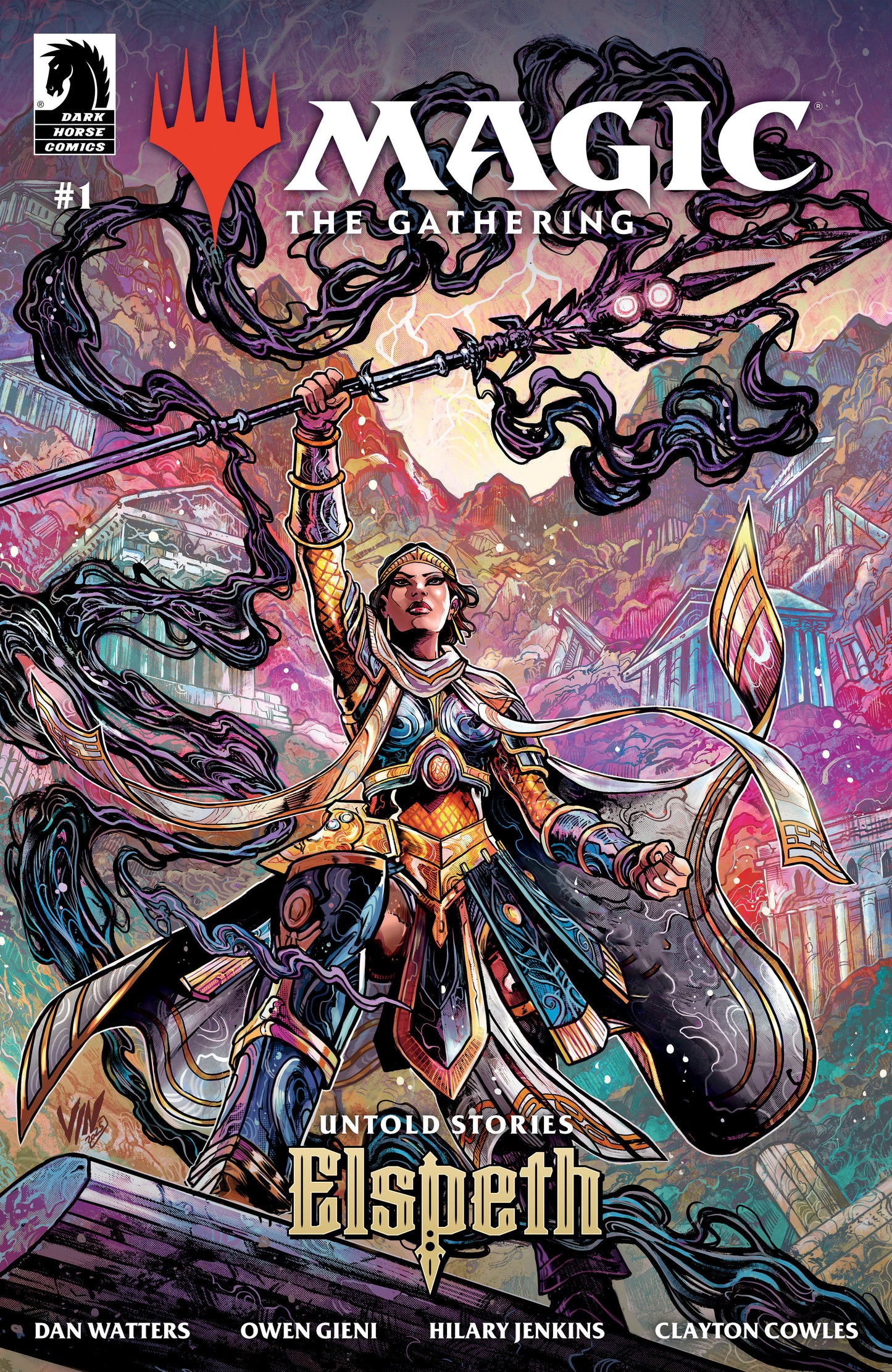 Magic: The Gathering: Untold Stories--Elspeth #1 (CVR B) (Vincenzo Riccardi) - ISBN: 76156801399300121 - Release Date: 9/10/25