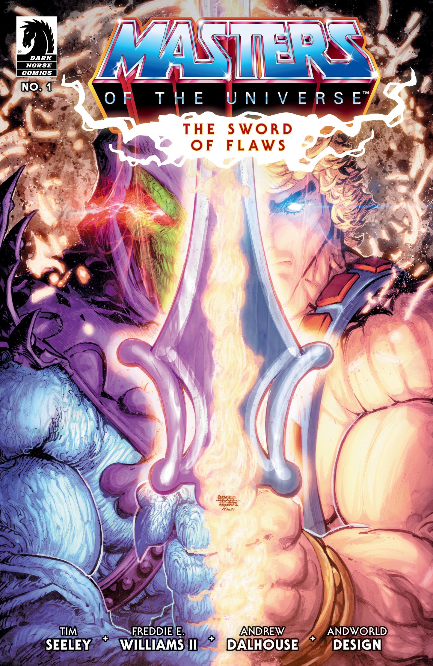 He-Man and the Masters of the Universe: The Sword of Flaws #1 (CVR A) (Freddie Williams II) - ISBN: 76156801401300111 - Release Date: 9/24/25