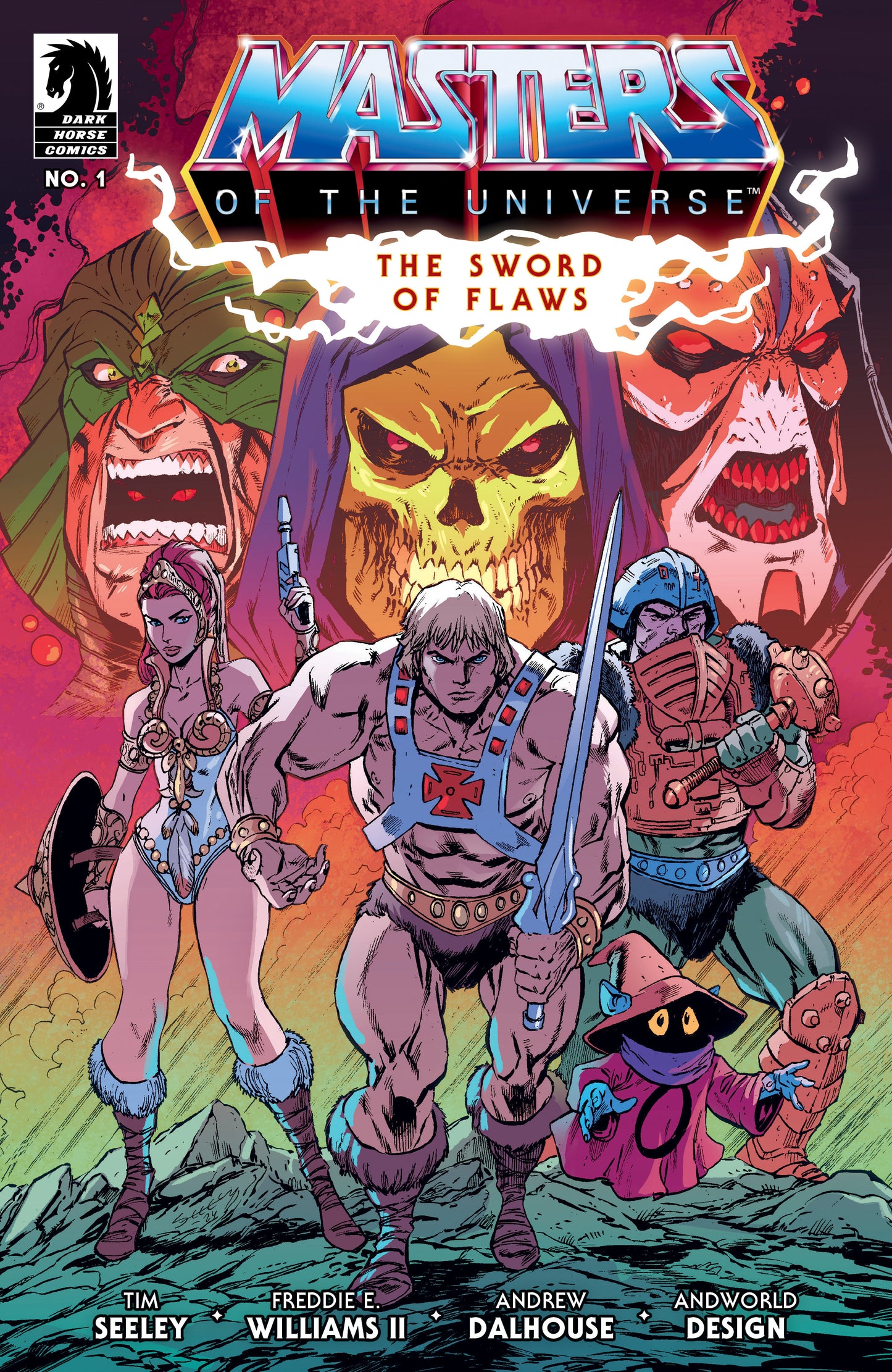He-Man and the Masters of the Universe: The Sword of Flaws #1 (CVR B) (Tim Seeley) - ISBN: 76156801401300121 - Release Date: 9/24/25