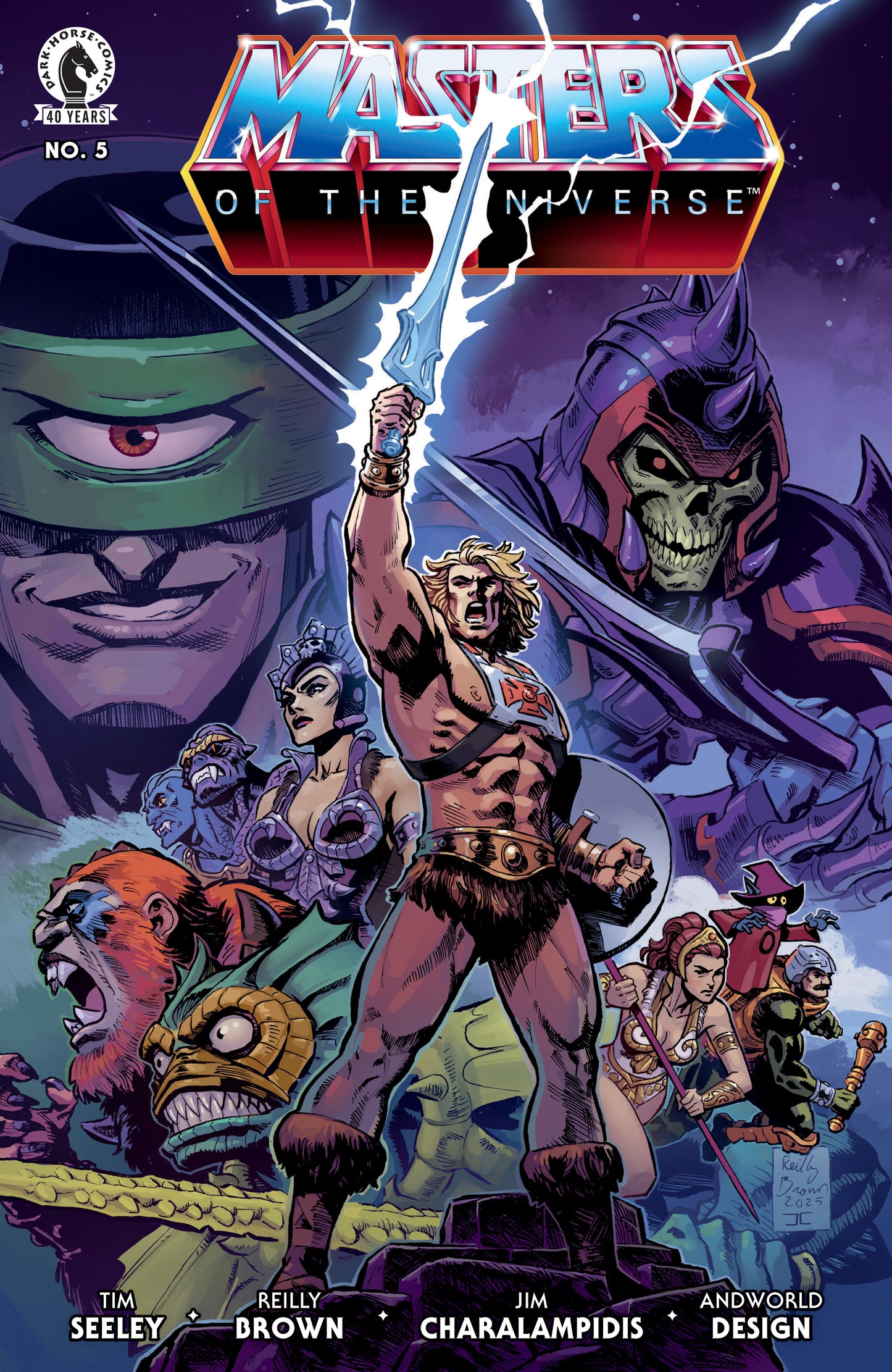 He-Man and the Masters of the Universe #5 (CVR A) (Reilly Brown) ISBN: 76156801401300511 - Release Date: 3/25/26