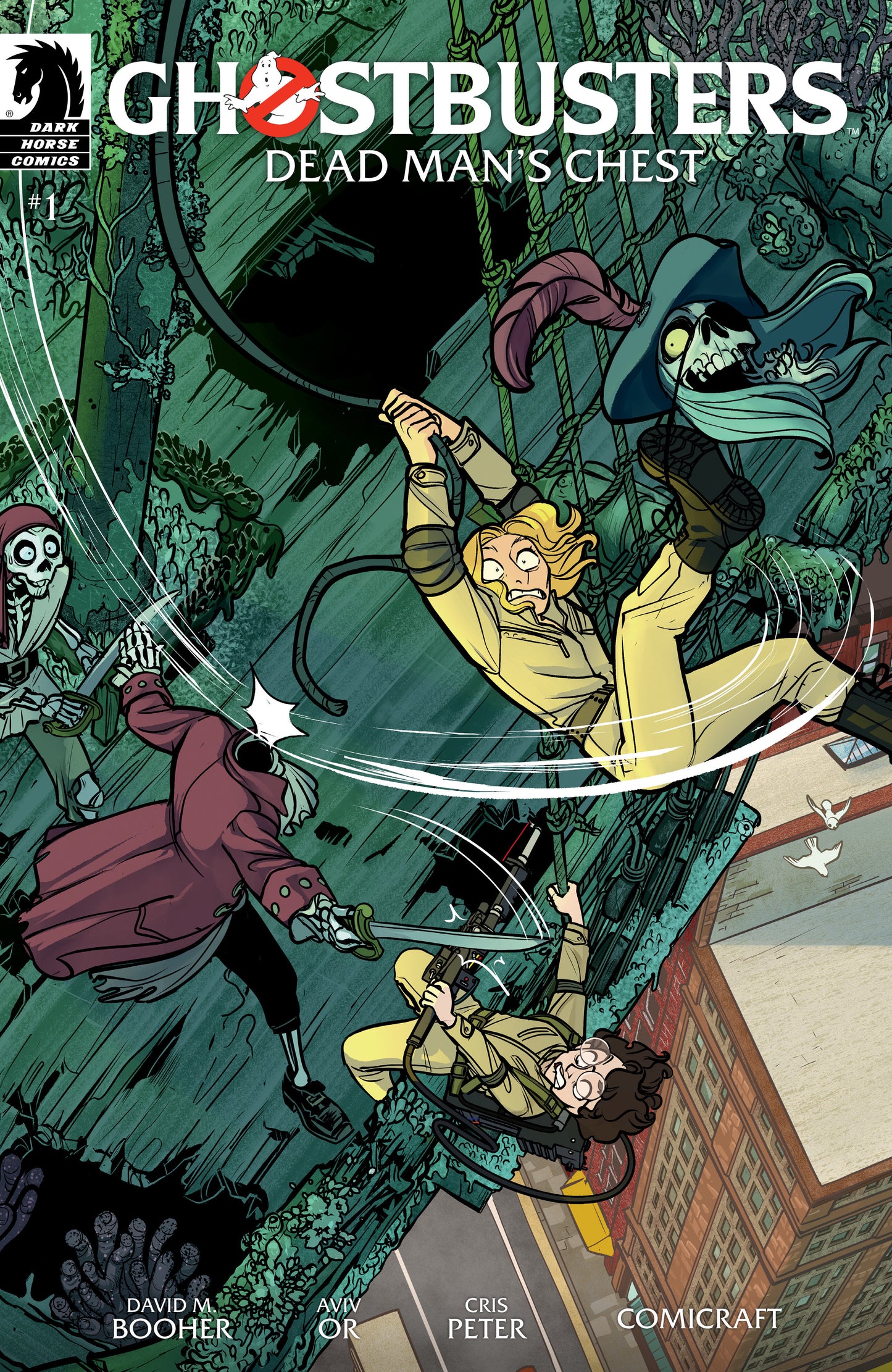 Ghostbusters: Dead Man's Chest #1 (CVR B) (Max Sarin) - Release Date: 05/21/2025