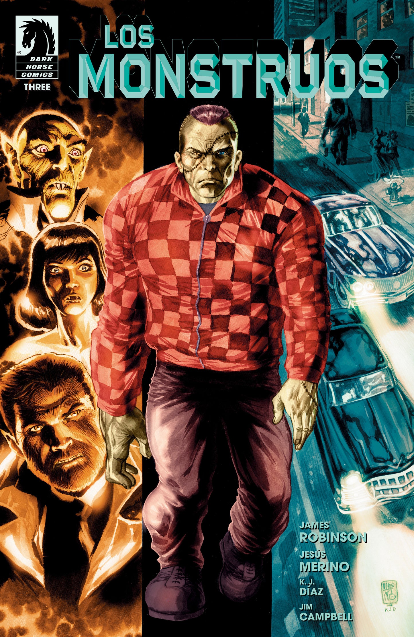 Los Monstruos #3 (CVR A) (Jesus Merino) - Release Date: 7/16/25