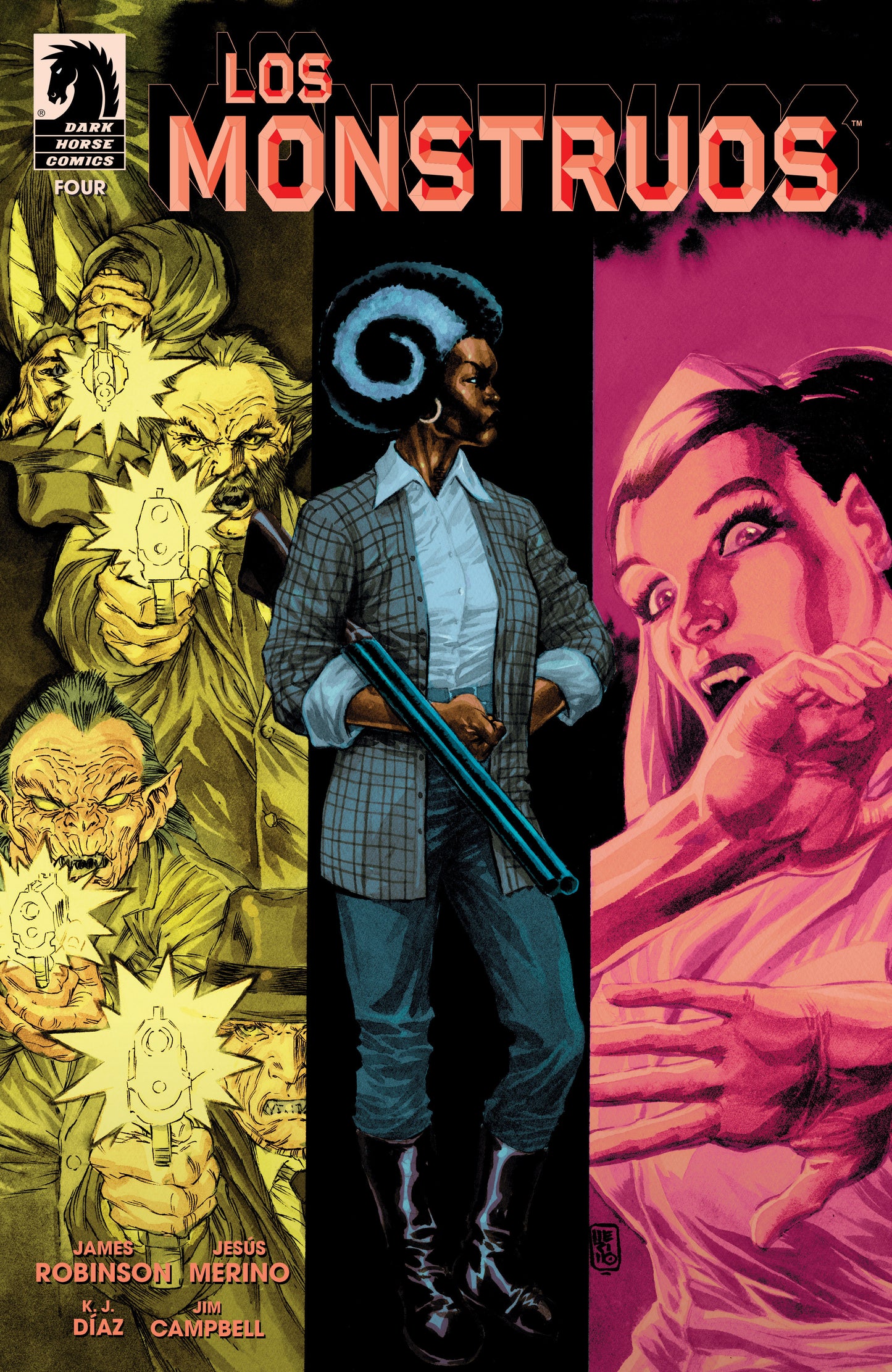 Los Monstruos #4 (CVR A) (Jesus Merino) - ISBN: 76156801405100411 - Release Date: 8/20/25