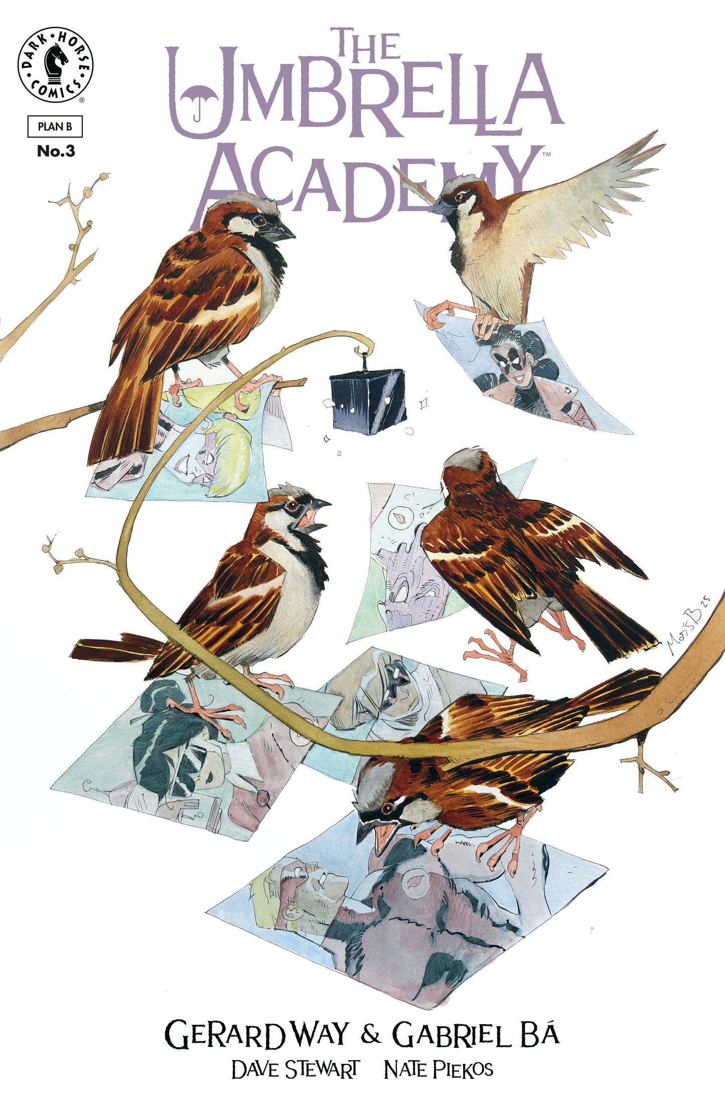 The Umbrella Academy: Plan B #3 (CVR B) (Matias Bergara) - ISBN: 76156801420400321 - Release Date: 9/24/25