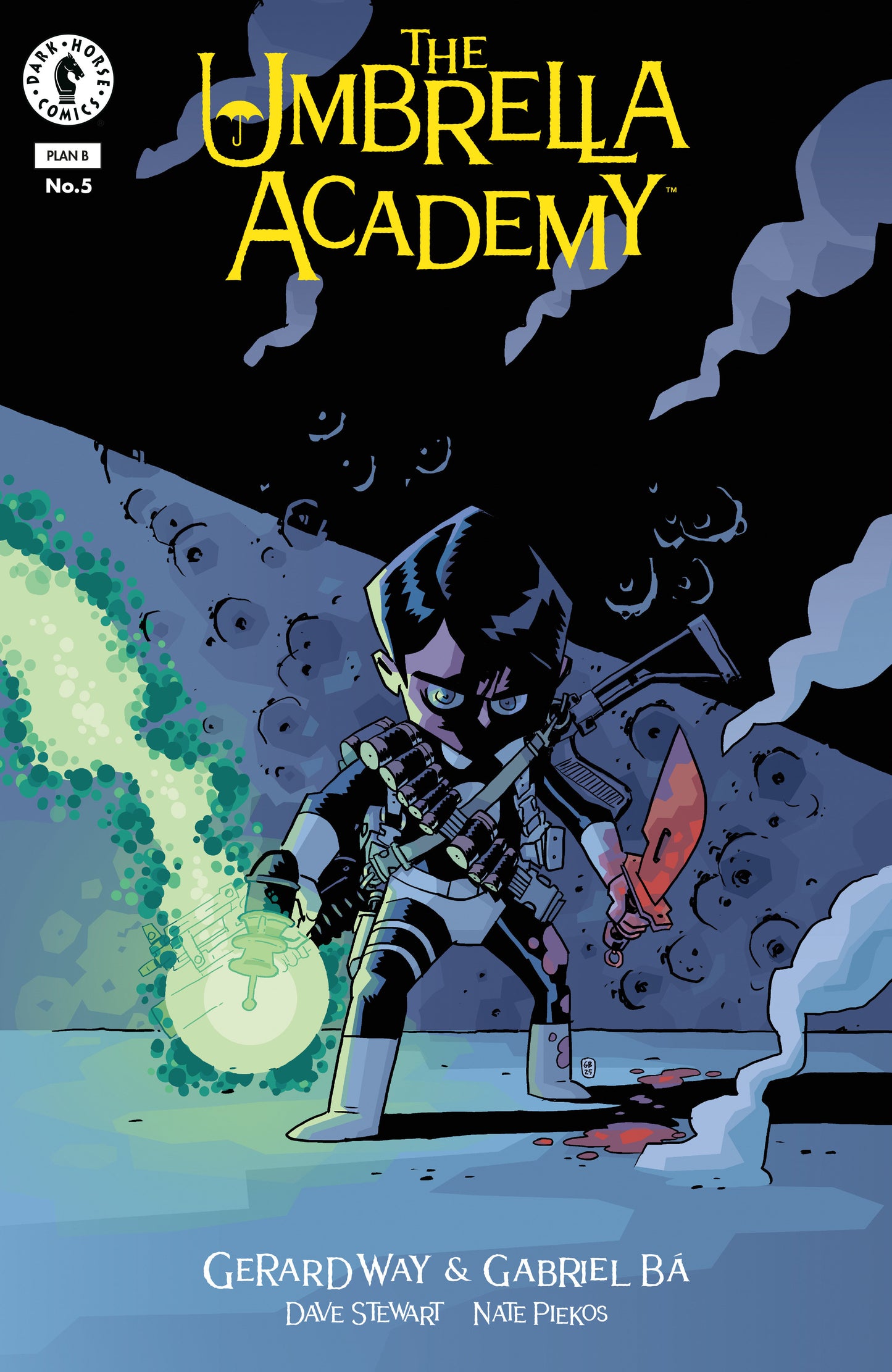 The Umbrella Academy: Plan B #5 (CVR A) (Gabriel Bá) ISBN: 76156801420400511 - FOC DATE: 9/20/26 - Release Date: 10/28/26