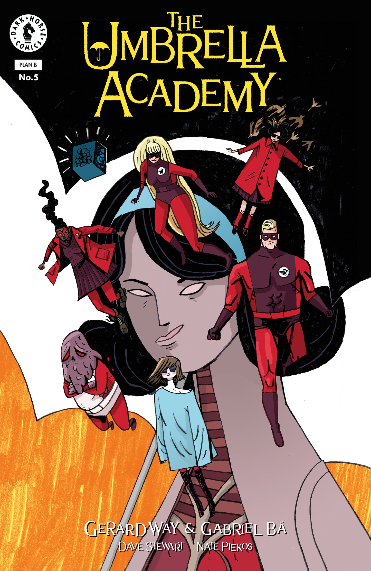 The Umbrella Academy: Plan B #5 (CVR B) (Warwick Johnson Cadwell) ISBN: 76156801420400521 - FOC DATE: 4/13/26 - Release Date: 5/6/26