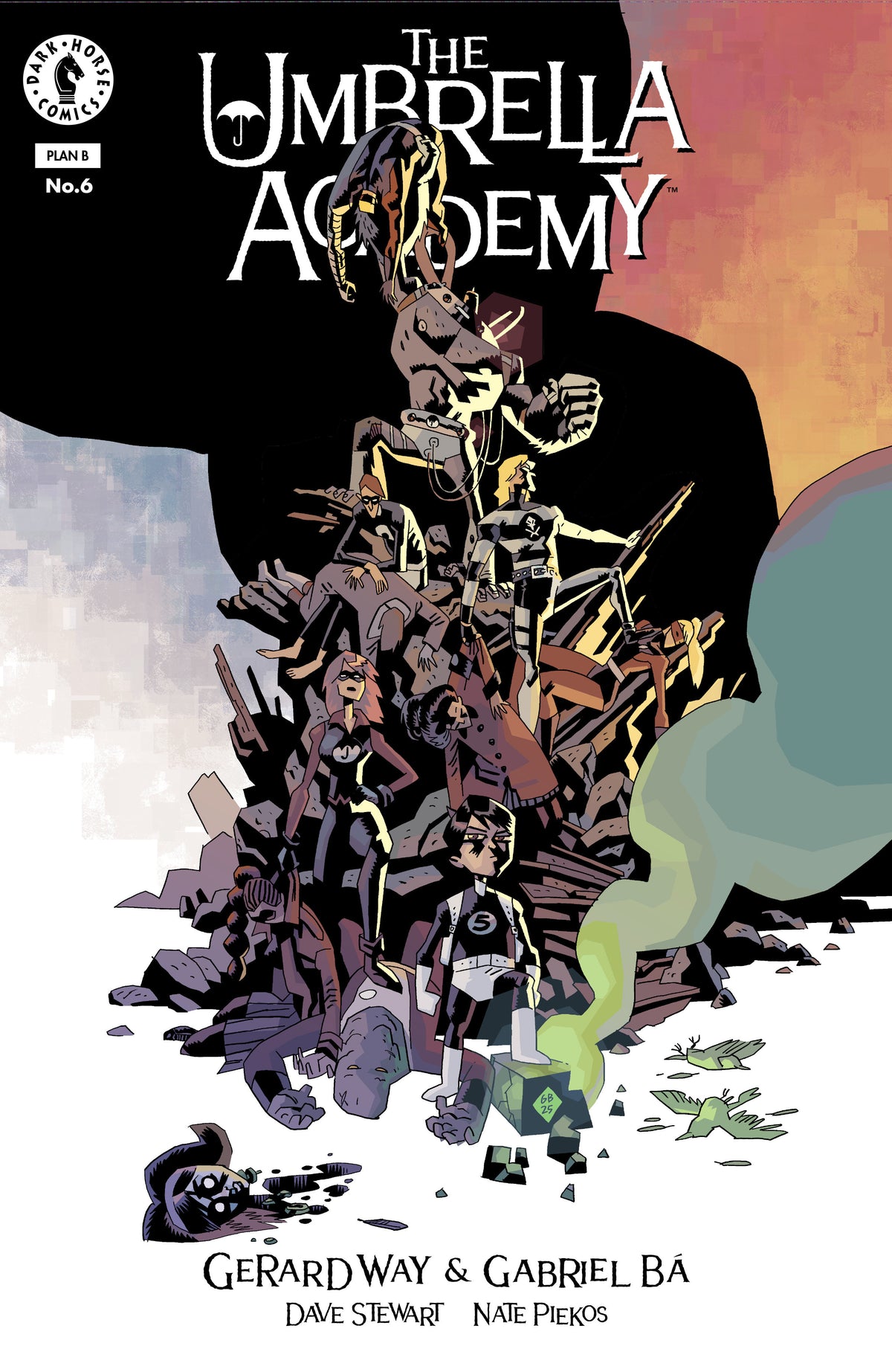 The Umbrella Academy: Plan B #6 (CVR A) (Gabriel Bá) ISBN: 76156801420400611 - FOC DATE: 11/1/26 - Release Date: 12/16/26