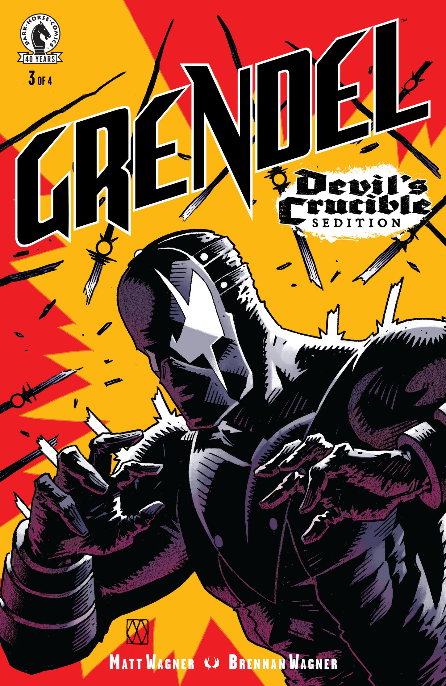Grendel: Devil's Crucible--Sedition #3 (CVR A) (Matt Wagner) ISBN: 76156801424200311 - FOC DATE: 8/30/26 - Release Date: 10/7/26