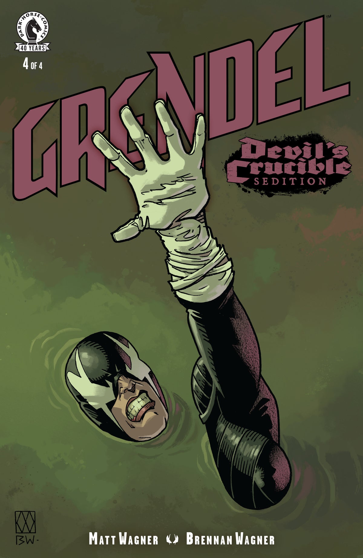Grendel: Devil's Crucible--Sedition #4 (CVR A) (Matt Wagner) ISBN: 76156801424200411 - FOC DATE: 10/11/26 - Release Date: 11/18/26