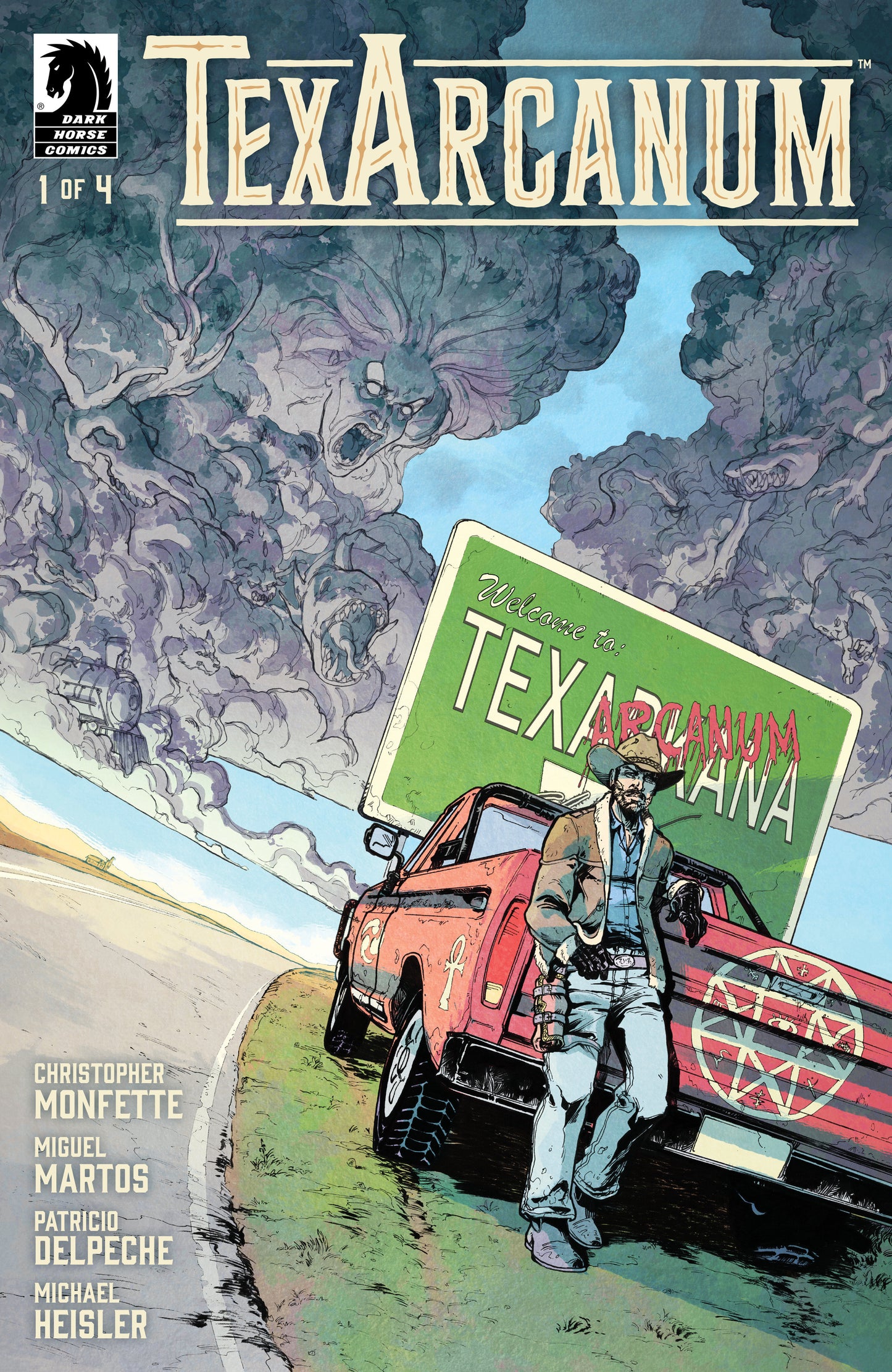 Texarcanum #1 (CVR A) (Christopher Monfette) - Release Date: 7/23/25