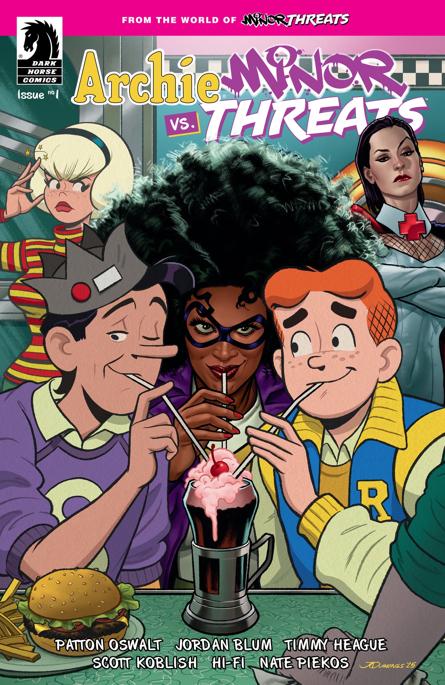 Archie vs Minor Threats #1 (CVR C) (Joe Quinones) - ISBN: 76156801429700131 - Release Date: 8/6/25