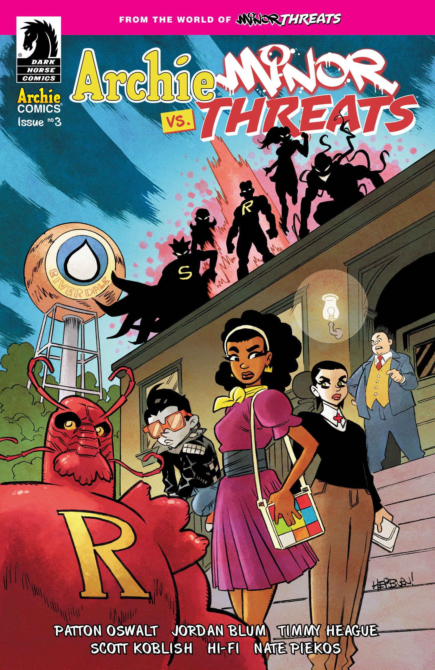 Archie vs Minor Threats #3 (CVR A) (Scott Hepburn) - 10/15/25 - Release Date: 10/15/25