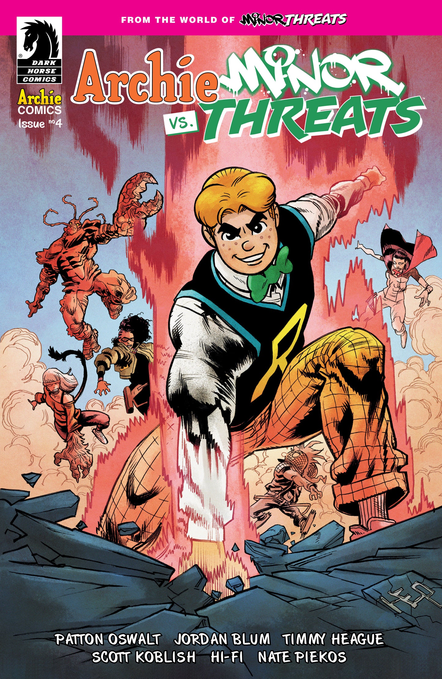 Archie vs Minor Threats #4 (CVR A) (Scott Hepburn) ISBN: 76156801429700411 - Release Date: 12/3/25