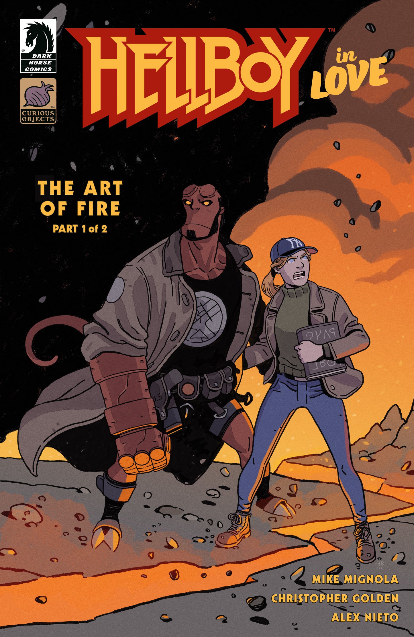 Hellboy in Love: The Art of Fire #1 (CVR A) (Alex Nieto) - ISBN: 76156801430300111 - Release Date: 8/6/25