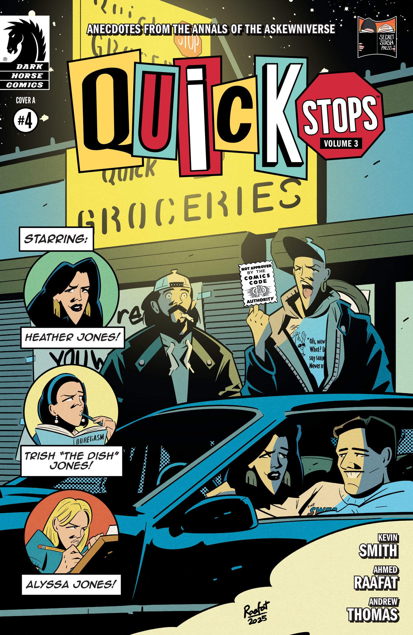 Quick Stops Volume 3 #4 (CVR A) (Ahmed Raafat) ISBN: 76156801431000411 - Release Date: 11/26/25