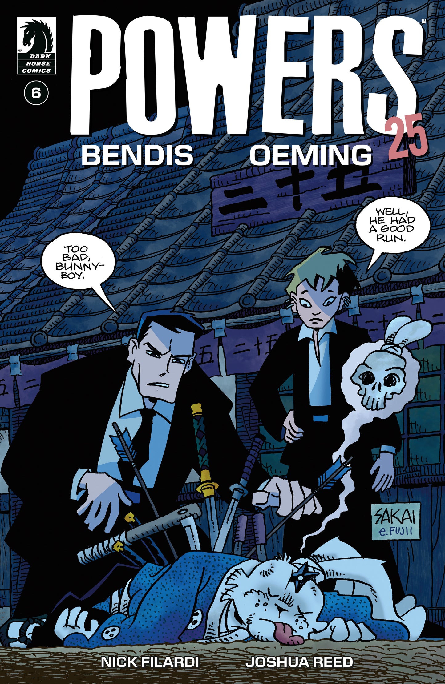 Powers 25 #6 (CVR B) (Stan Sakai) ISBN: 76156801445700621 - Release Date: 2/18/26