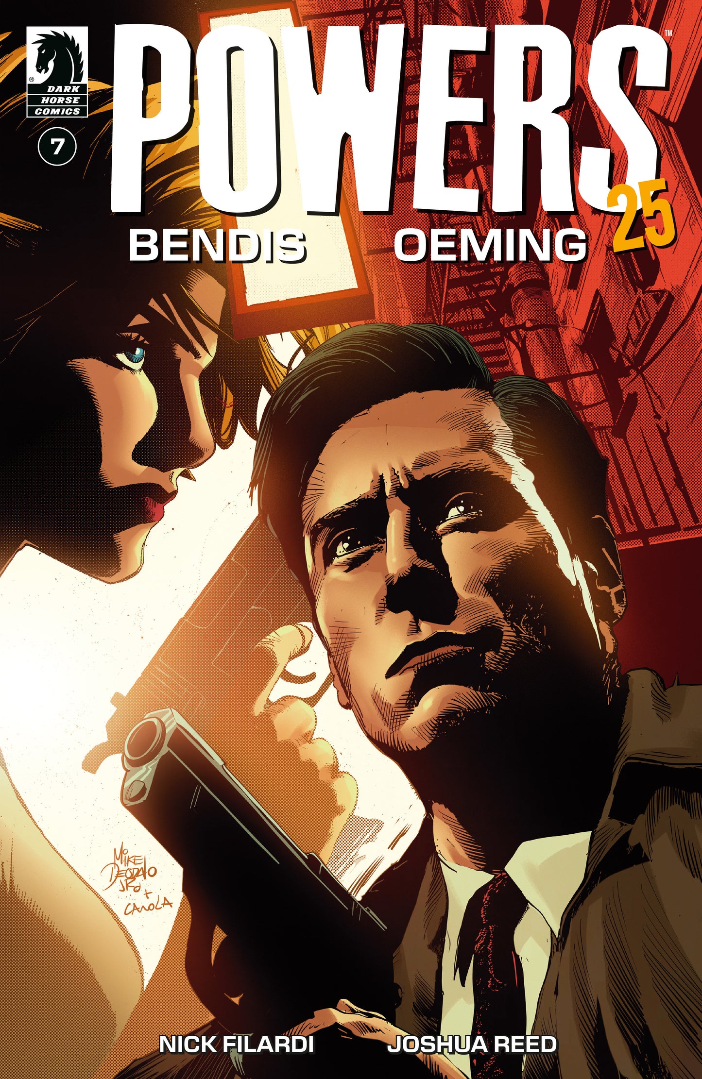 Powers 25 #7 (CVR B) (Mike Deodato Jr.) ISBN: 76156801445700721 - FOC DATE: 2/23/26 - Release Date: 3/18/26