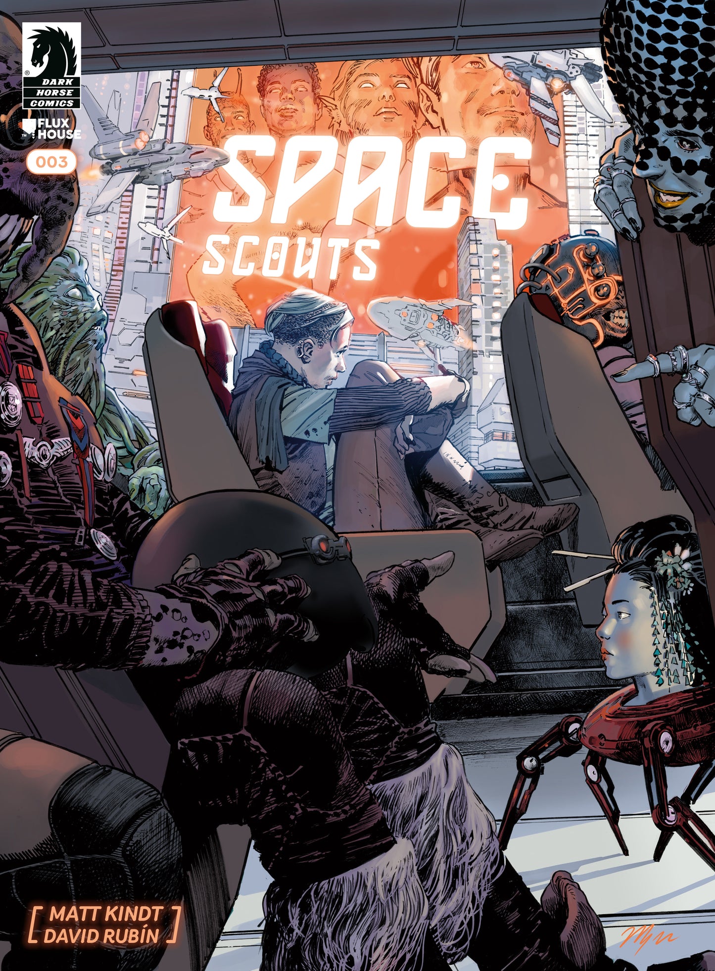 Space Scouts #3 (CVR B) (Alvaro Martinez Bueno) ISBN: 76156801447100321 - Release Date: 2/4/26