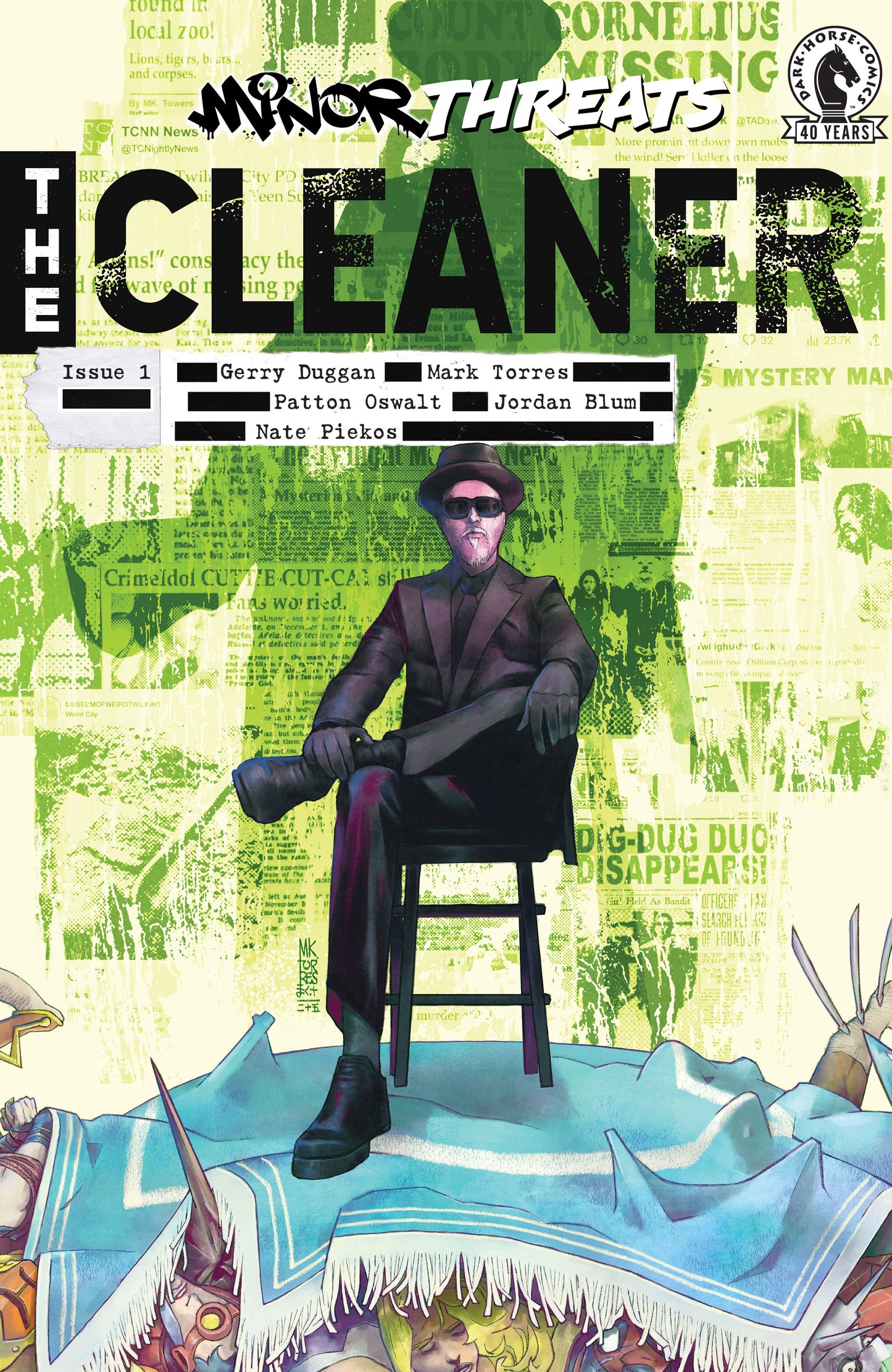 Minor Threats: The Cleaner #1 (CVR B) (Mark Torres) ISBN: 76156801452500121 - FOC DATE: 10/4/26 - Release Date: 11/11/26