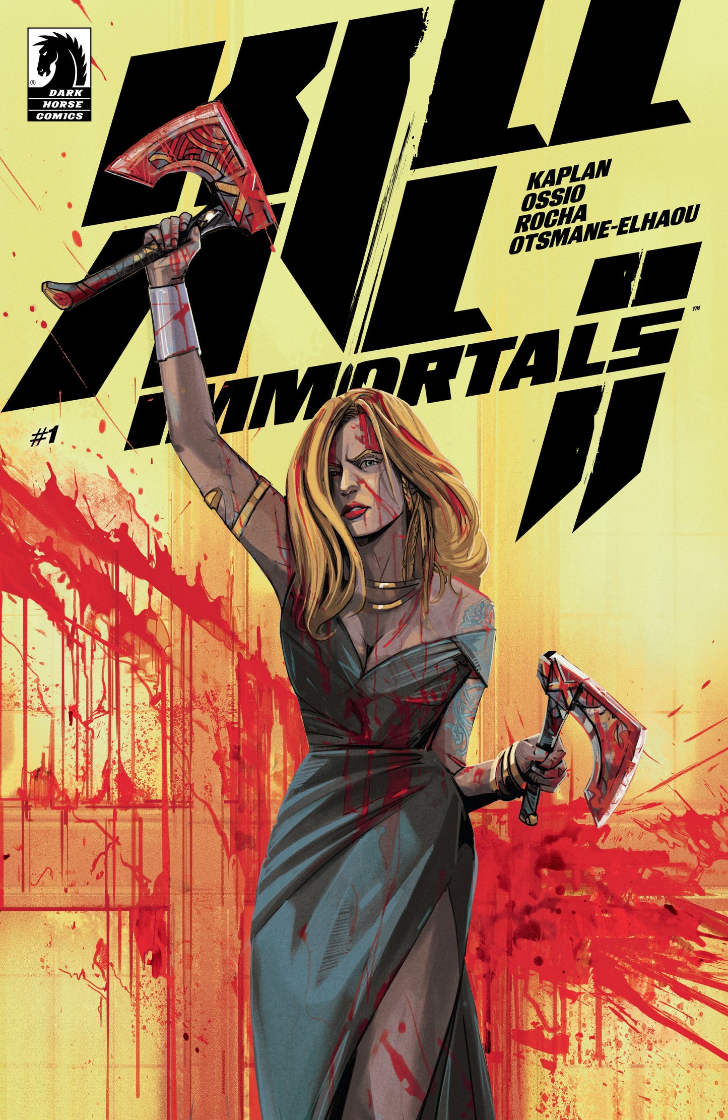 Kill All Immortals II #1 (CVR A) (Oliver Barrett) - 10/1/25 - Release Date: 10/1/25