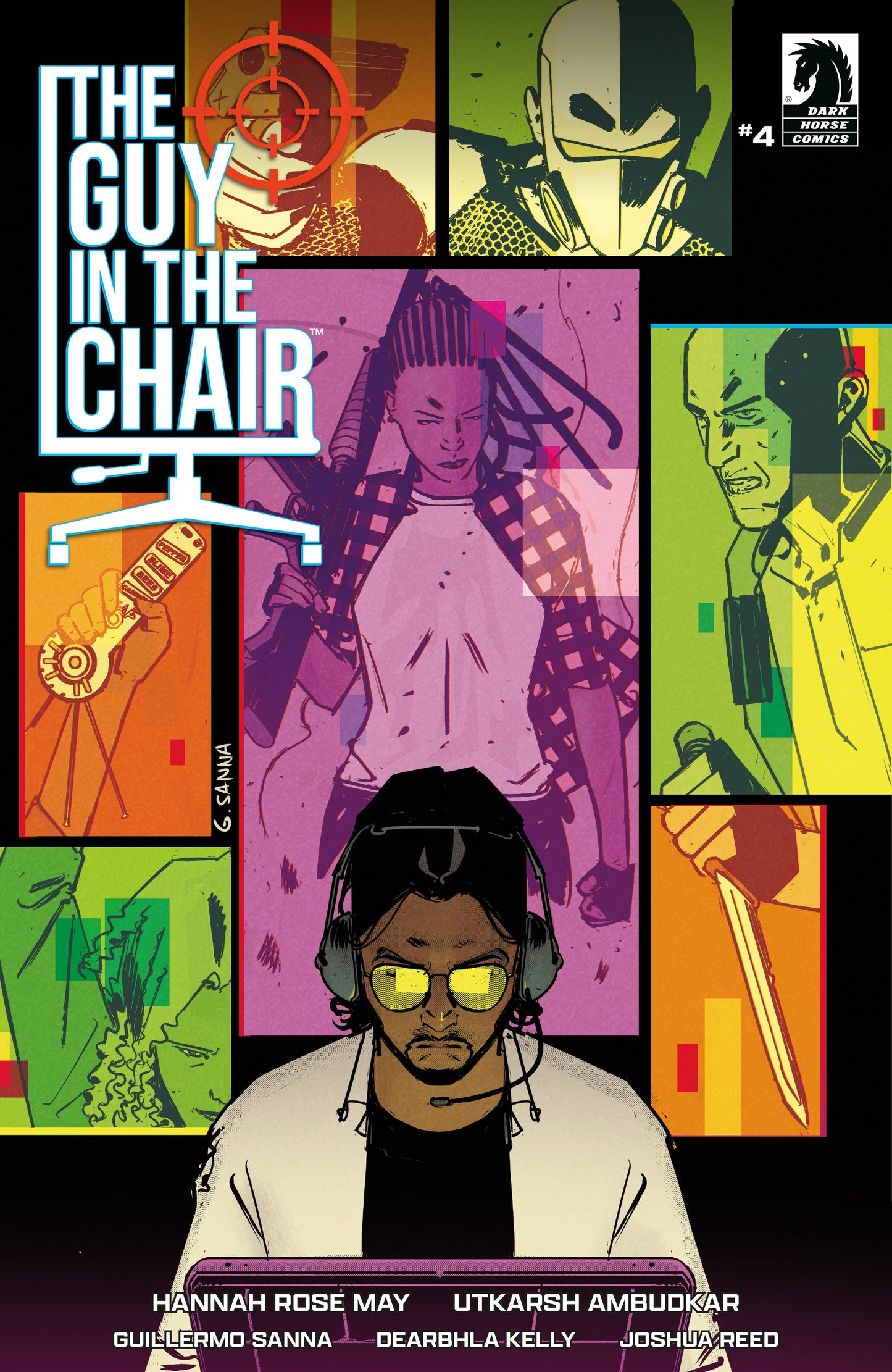 The Guy in the Chair #4 (CVR A) (Guillermo Sanna) ISBN: 76156801457000411 - Release Date: 1/28/26