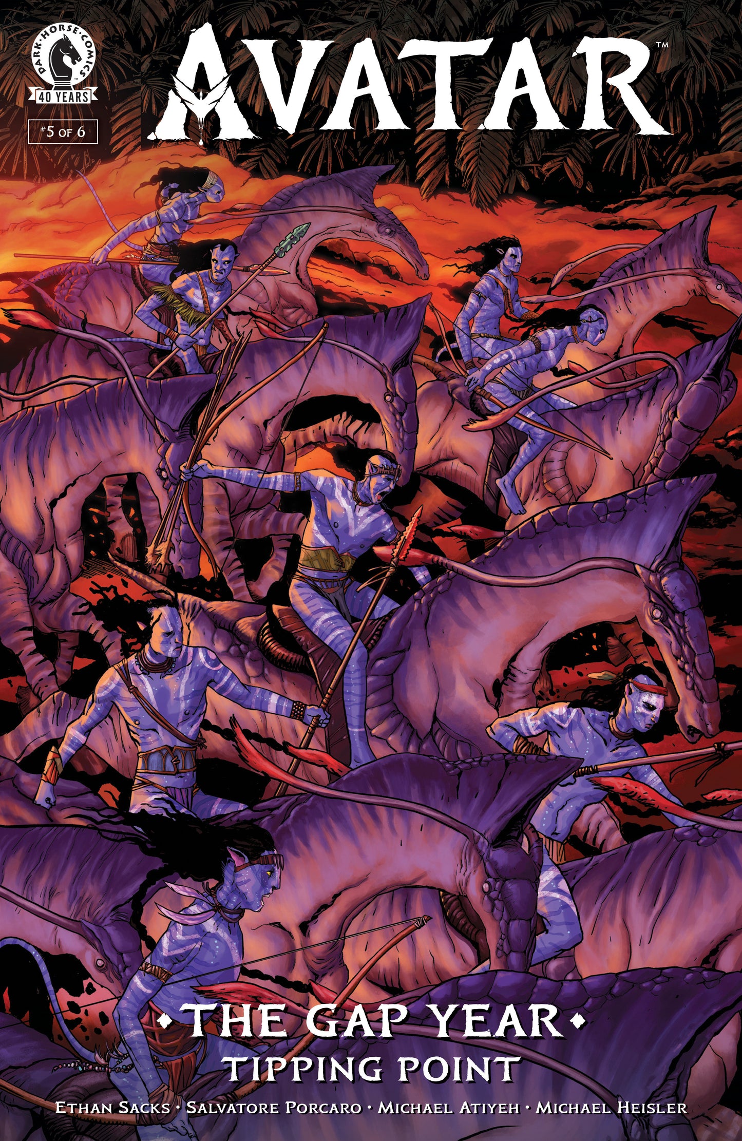 Avatar: The Gap Year--Tipping Point #5 (CVR A) (Salvatore Porcaro) ISBN: 76156801458700511 - Release Date: 3/4/26