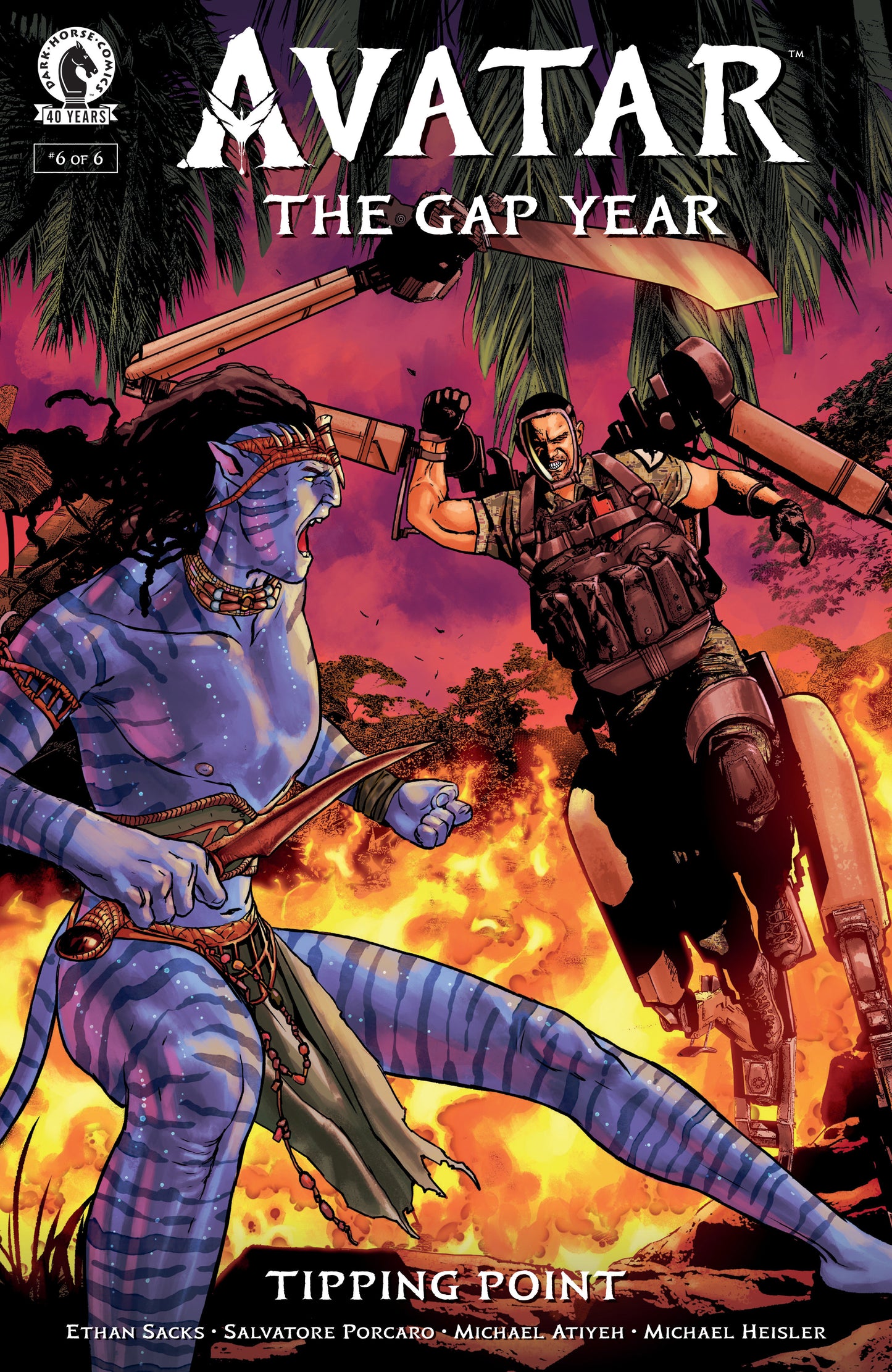 Avatar: The Gap Year--Tipping Point #6 (CVR A) (Salvatore Porcaro) ISBN: 76156801458700611 - Release Date: 4/1/26