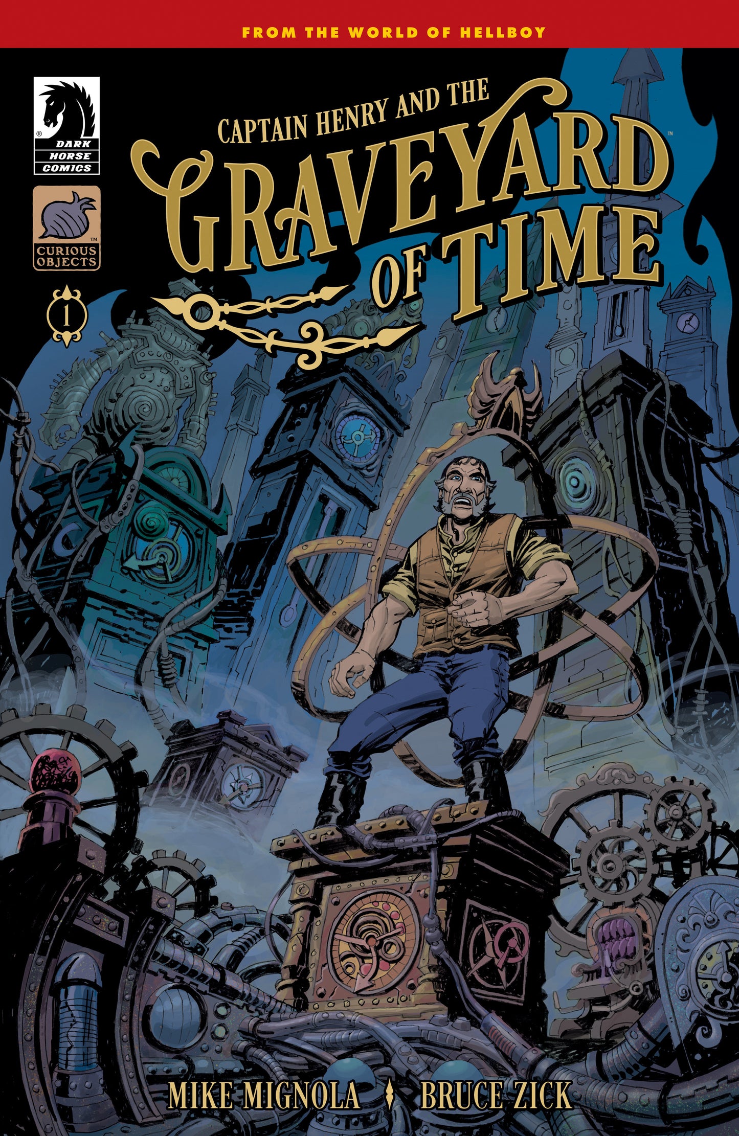Captain Henry and the Graveyard of Time #1 (CVR A) (Bruce Zick) - 10/22/25 - Release Date: 10/22/25