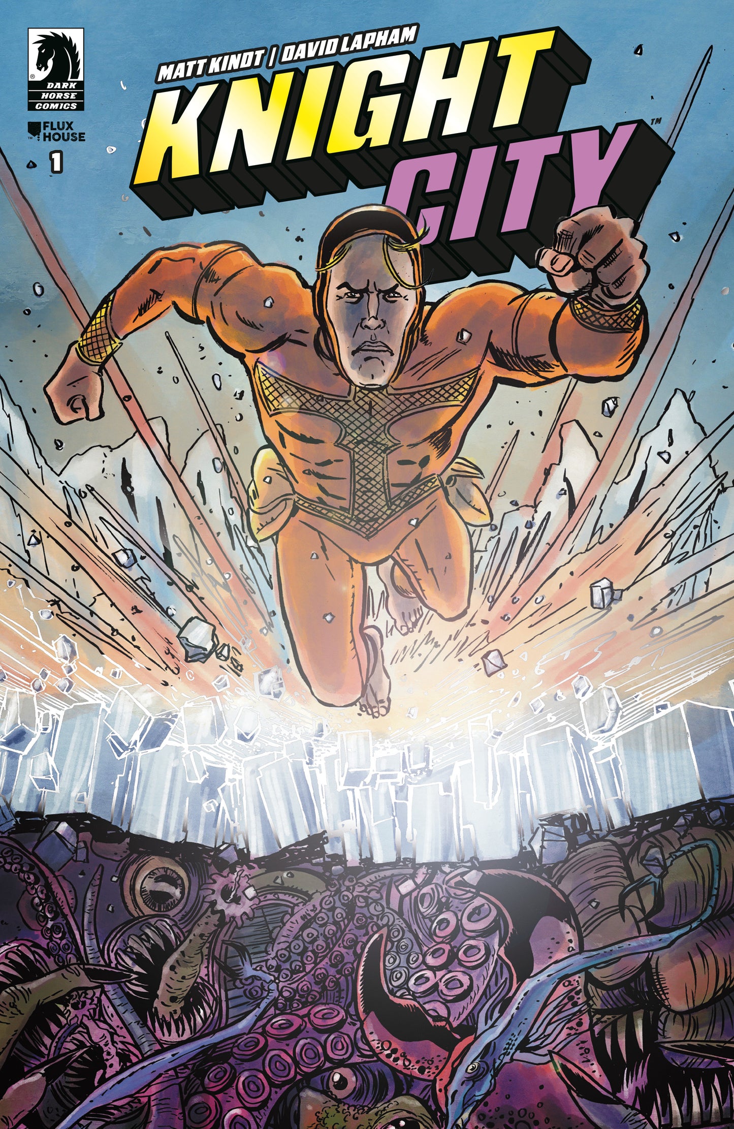 Knight City #1 (CVR A) (David Lapham) ISBN: 76156801473000111 - Release Date: 2/4/26