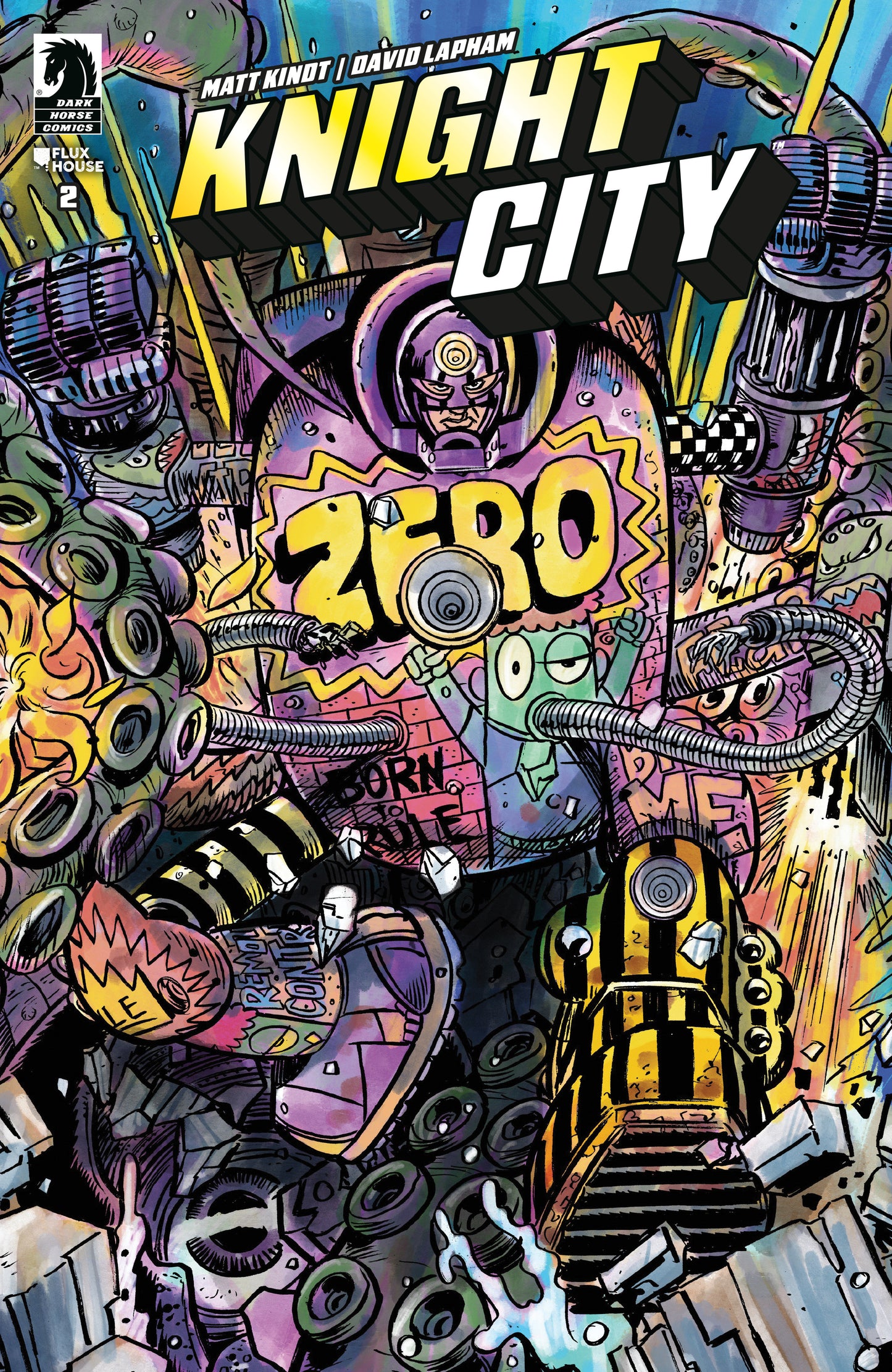 Knight City #2 (CVR A) (David Lapham) ISBN: 76156801473000211 - Release Date: 3/18/26
