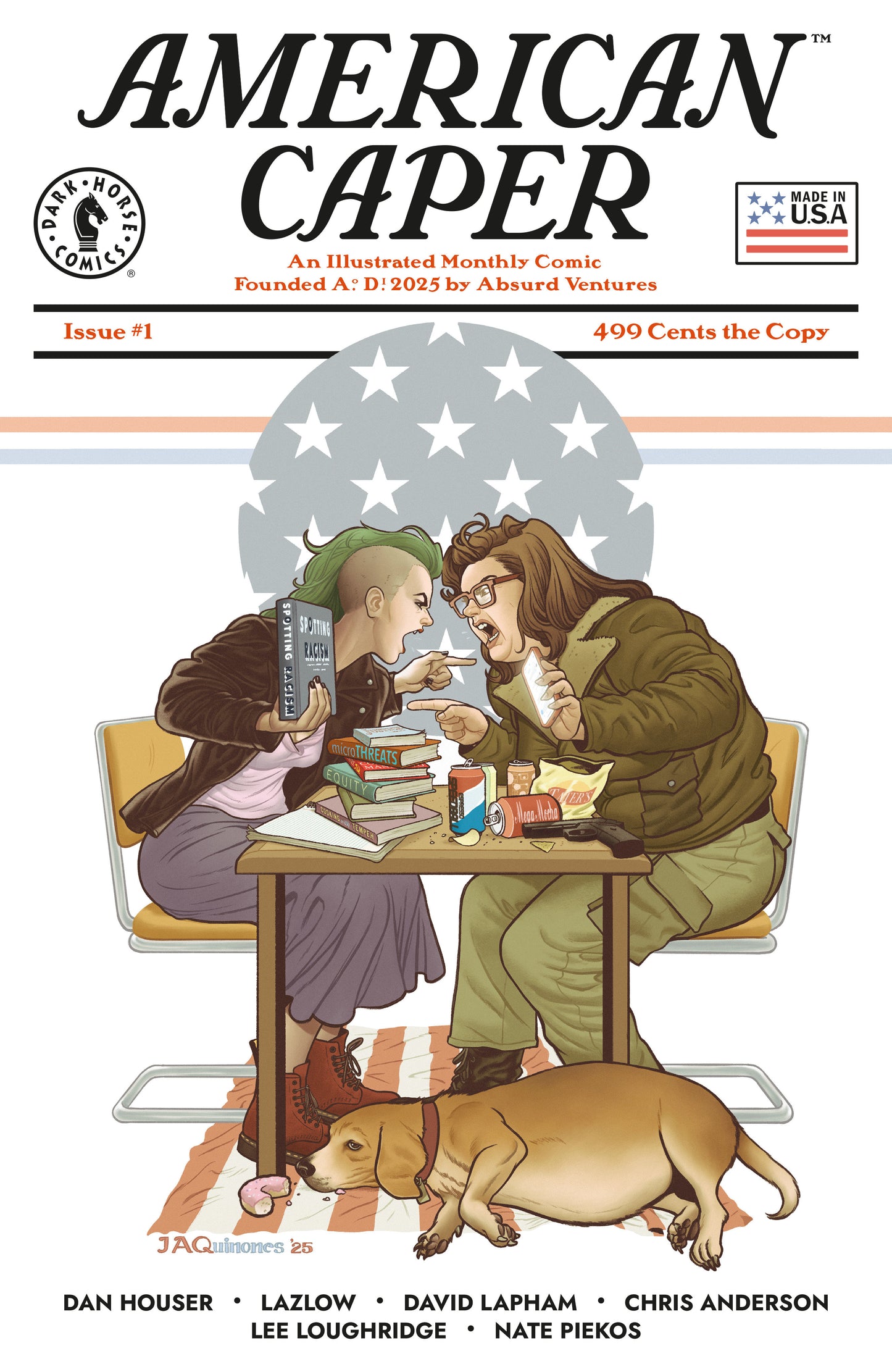 American Caper #1 (CVR D) (Joe Quinones) ISBN: 76156801474700141 - Release Date: 11/12/25