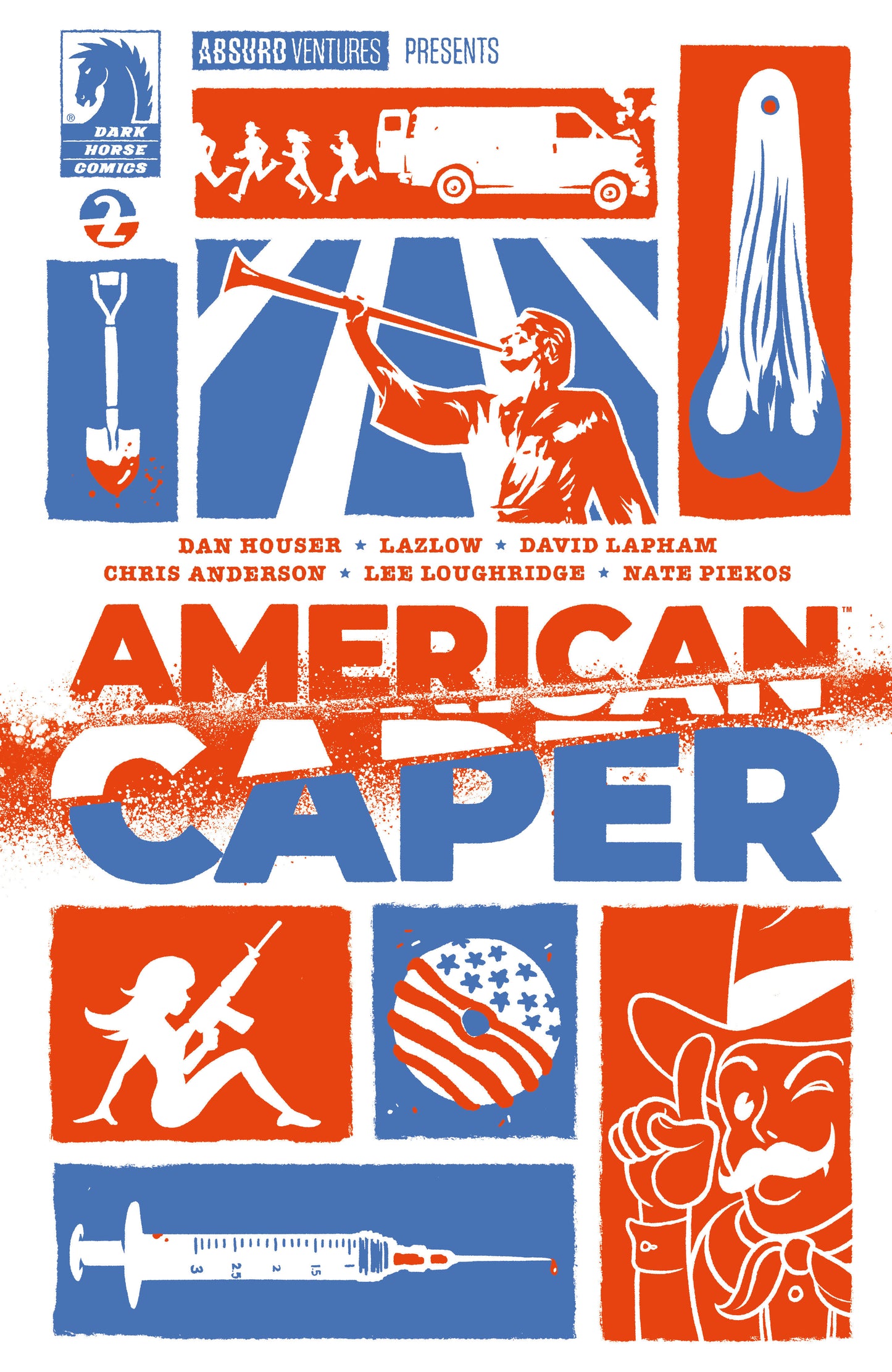 American Caper #2 (CVR A) (Tyler Boss) ISBN: 76156801474700211 - Release Date: 12/24/25