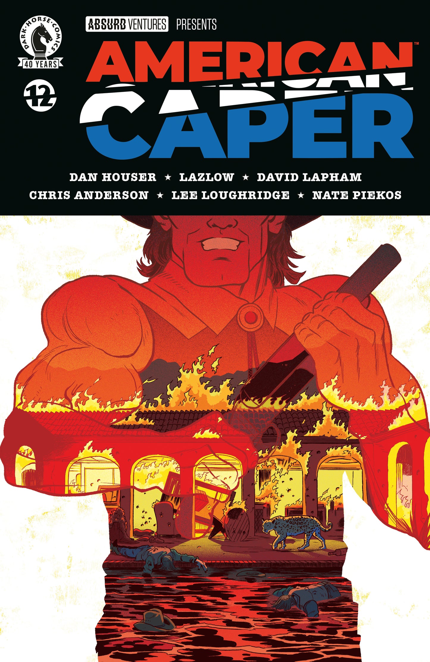 American Caper #12 (CVR A) (Tyler Boss) ISBN: 76156801474701211 - FOC DATE: 10/4/26 - Release Date: 11/11/26