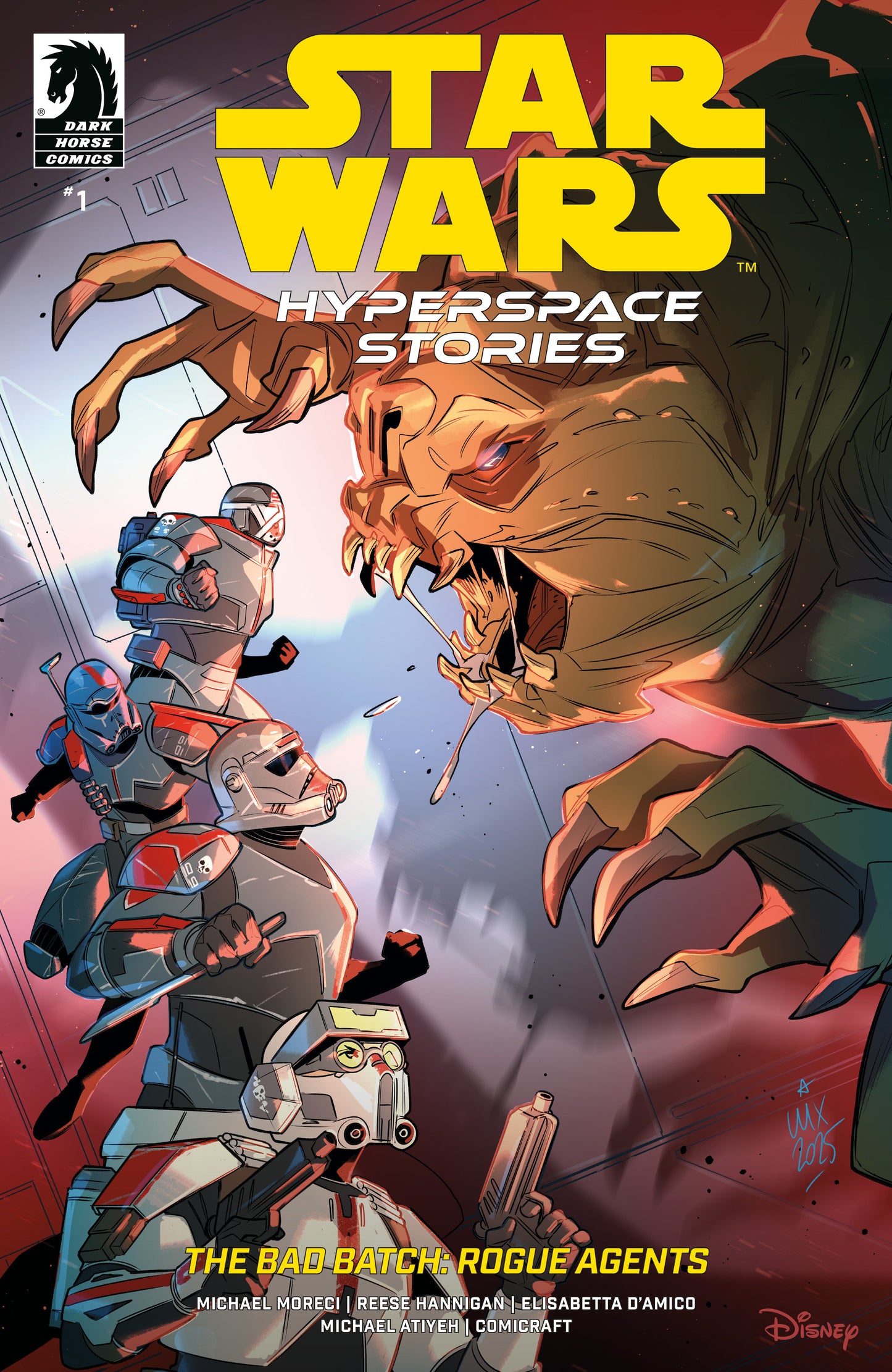 Star Wars: Hyperspace Stories: The Bad Batch--Rogue Agents #1 (CVR A) (Valeria Favoccia) ISBN: 76156801486000111 - Release Date: 12/17/25