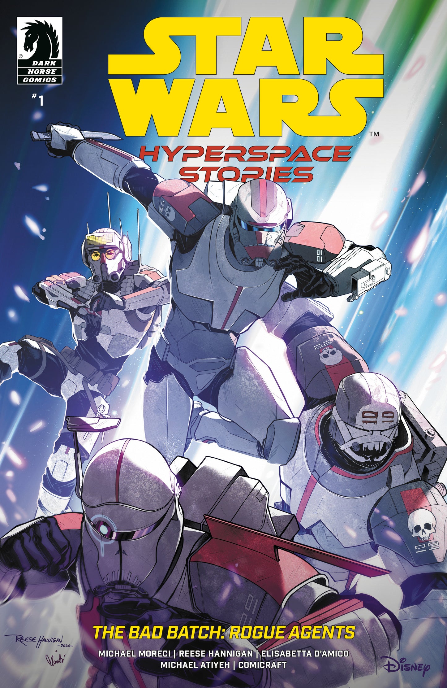 Star Wars: Hyperspace Stories: The Bad Batch--Rogue Agents #1 (Variant CVR C) (Reese Hannigan) ISBN: 76156801486000131 - Release Date: 12/17/25