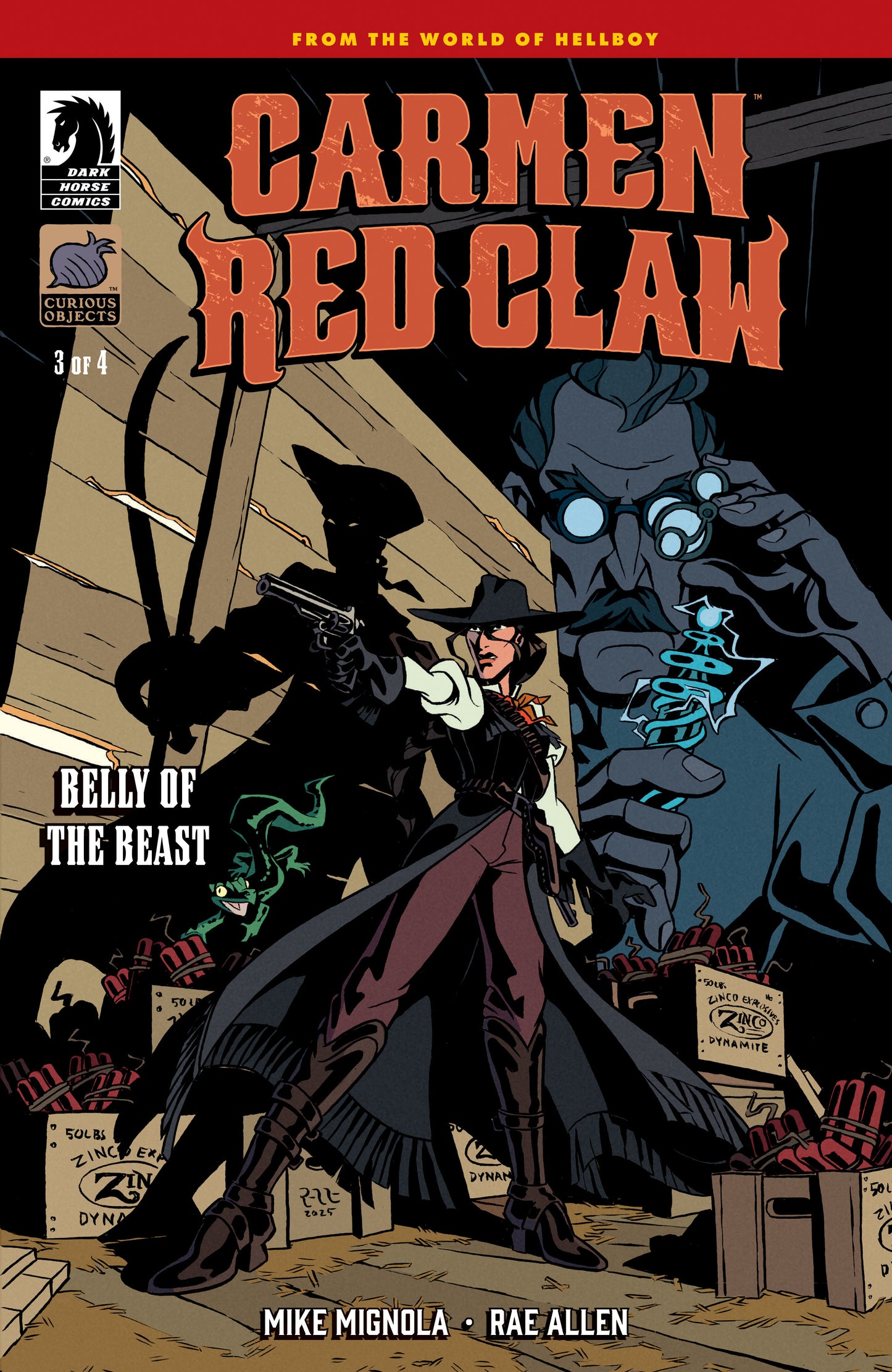 Carmen Red Claw: Belly of the Beast #3 (CVR A) (Rae Allen) ISBN: 76156801488400311 - FOC DATE: 3/2/26 - Release Date: 3/25/26