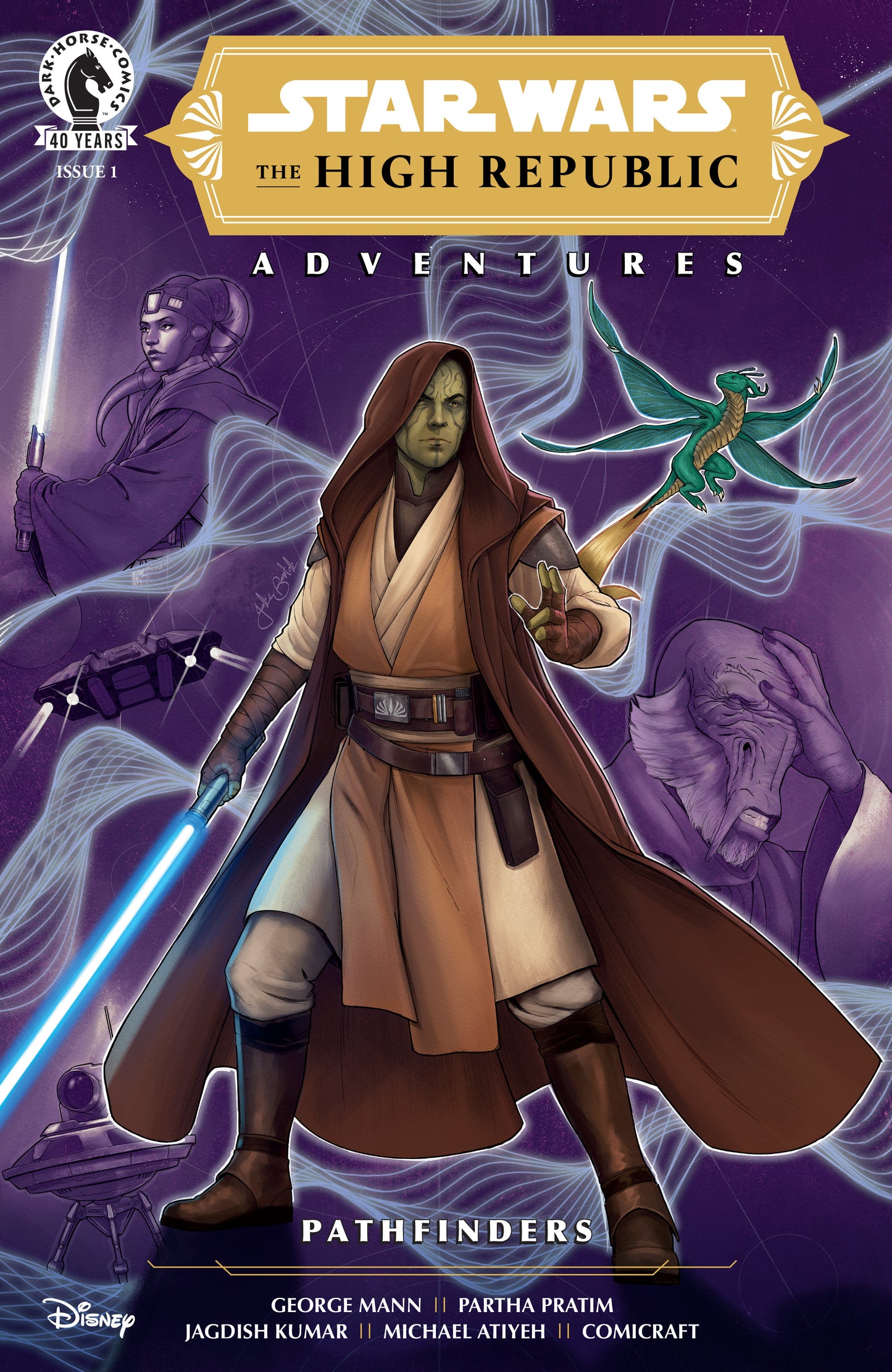 Star Wars: The High Republic Adventures--Pathfinders #1 (CVR A) (Jake Bartok) ISBN: 76156801489100111 - FOC DATE: 2/16/26 - Release Date: 3/25/26