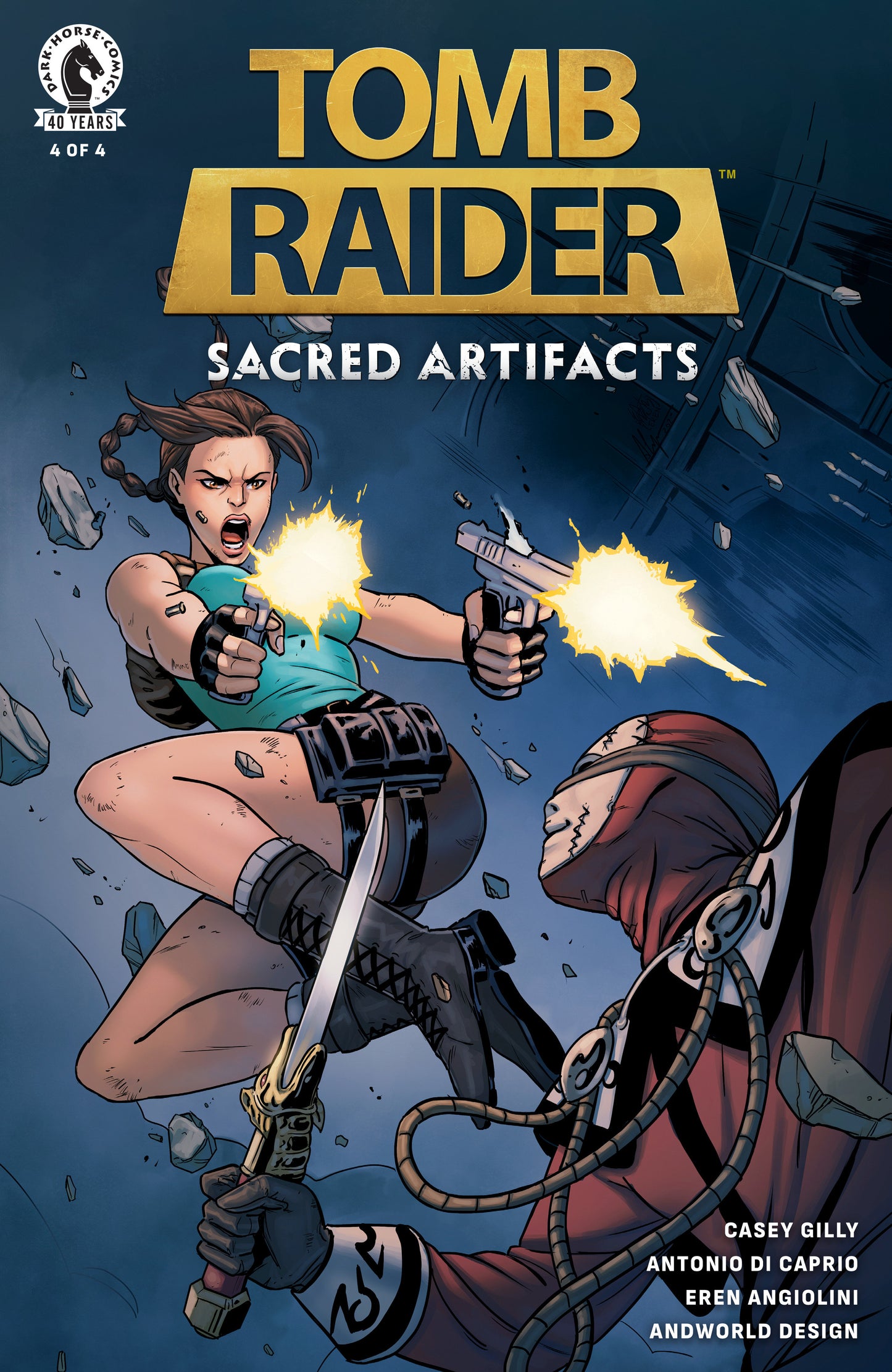 Tomb Raider: Sacred Artifacts #4 (CVR A) (Antonio Di Caprio) ISBN: 76156801490700411 - FOC DATE: 3/30/26 - Release Date: 4/22/26