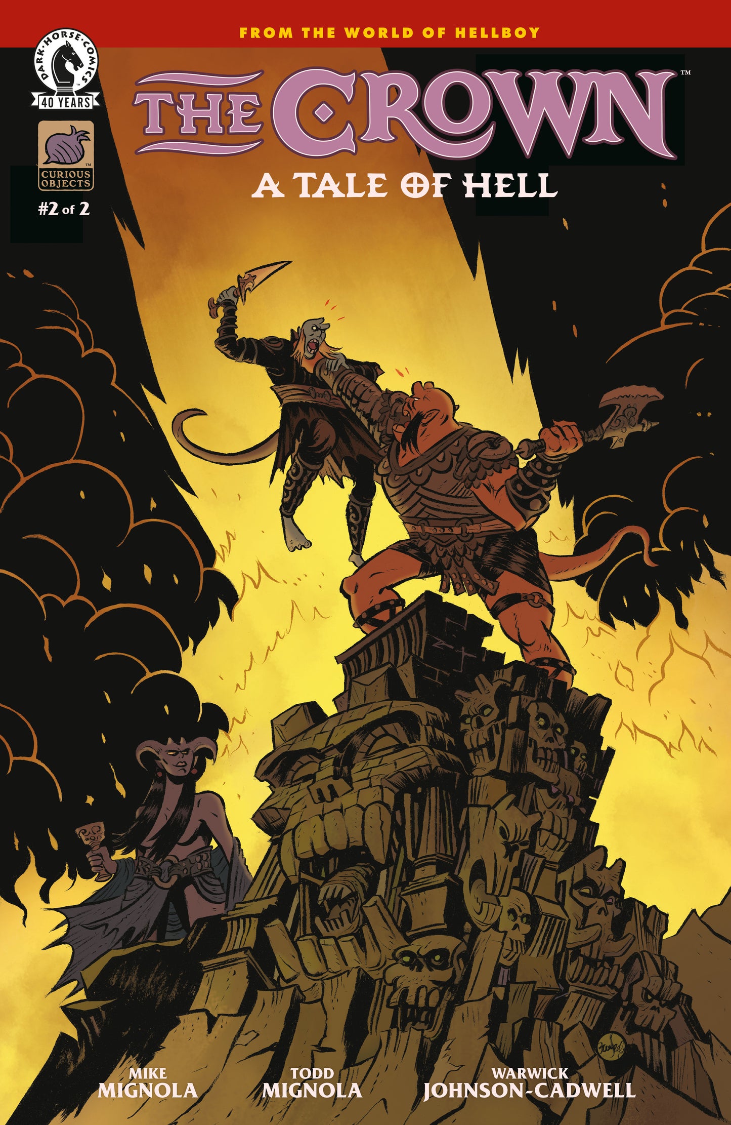 The Crown: A Tale of Hell #2 (CVR B) (Bruno Seelig) ISBN: 76156801493800221 - FOC DATE: 3/2/26 - Release Date: 4/8/26