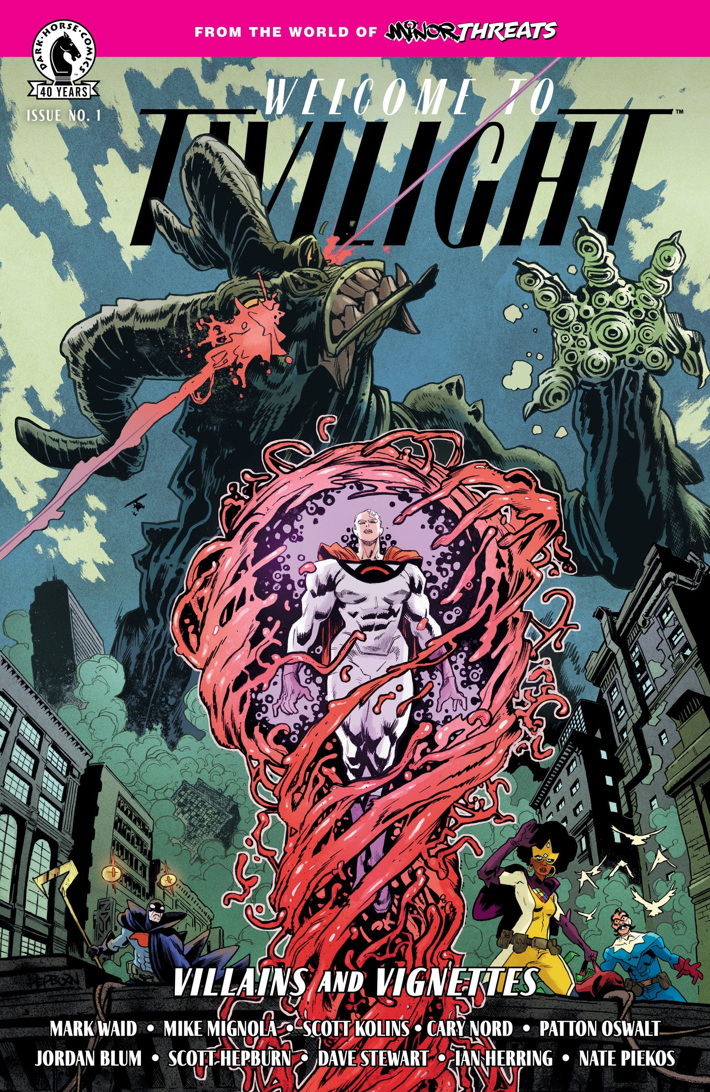 Minor Threats: Welcome to Twilight: Villains and Vignettes #1 (CVR A) (Scott Hepburn) ISBN: 76156801494500111 - FOC DATE: 9/20/26 - Release Date: 10/28/26