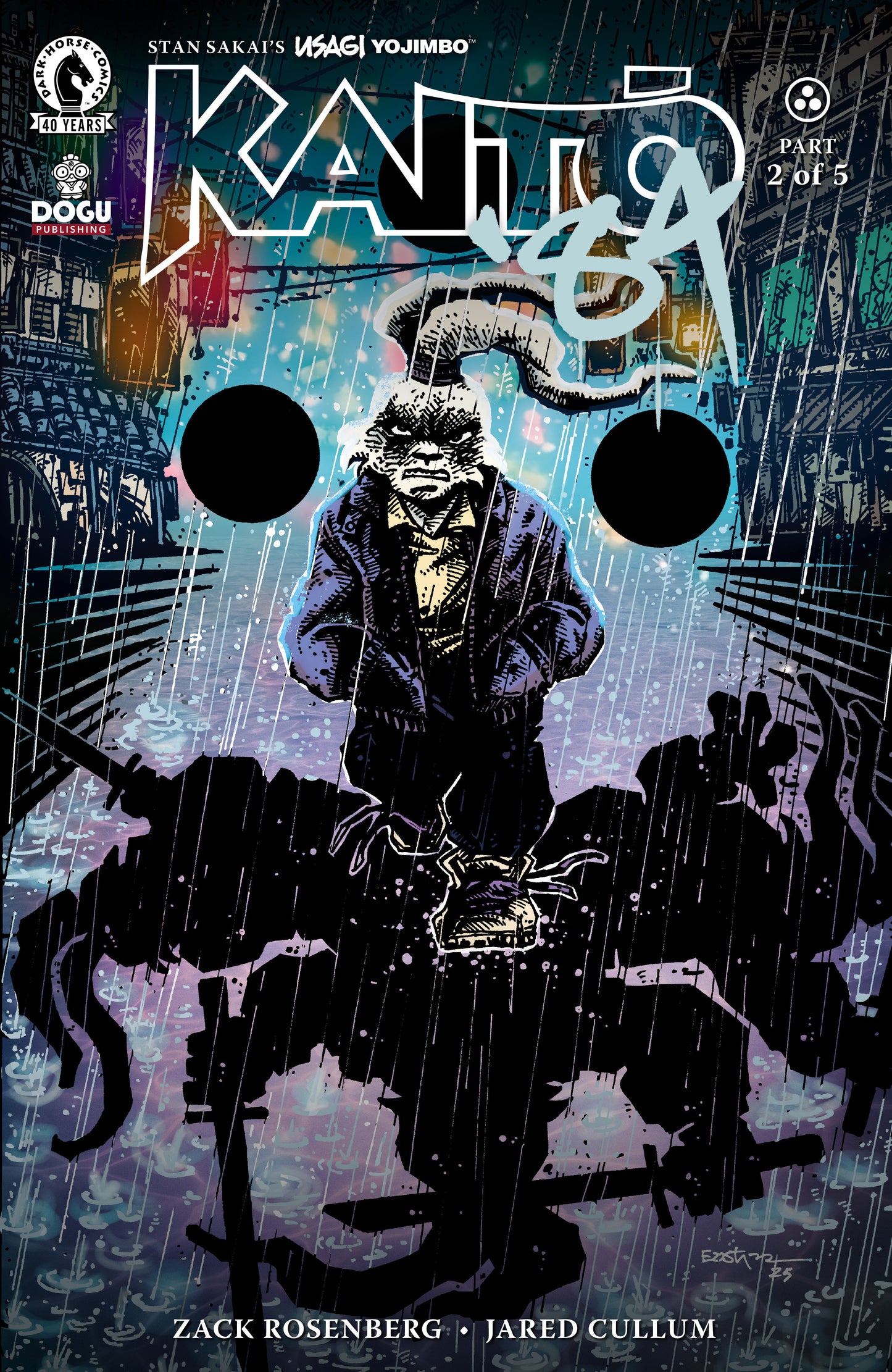 Usagi Yojimbo: Kaito '84 #2 (CVR C) (Kevin Eastman) ISBN: 76156801508900231 - FOC DATE: 3/16/26 - Release Date: 4/22/26
