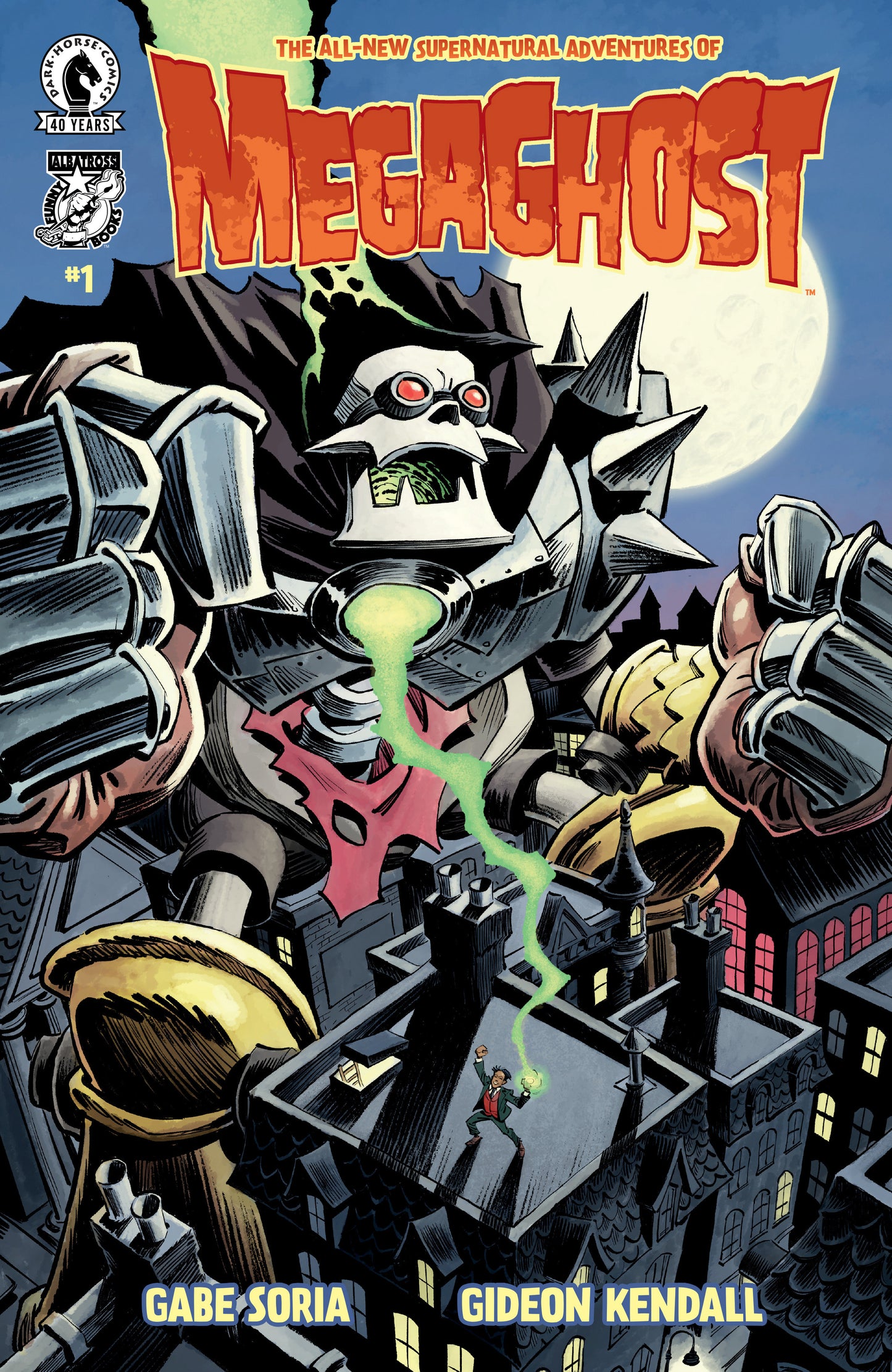 Megaghost Volume 2 #1 (CVR A) (Gideon Kendall) ISBN: 76156801511900111 - FOC DATE: 2/16/26 - Release Date: 3/25/26