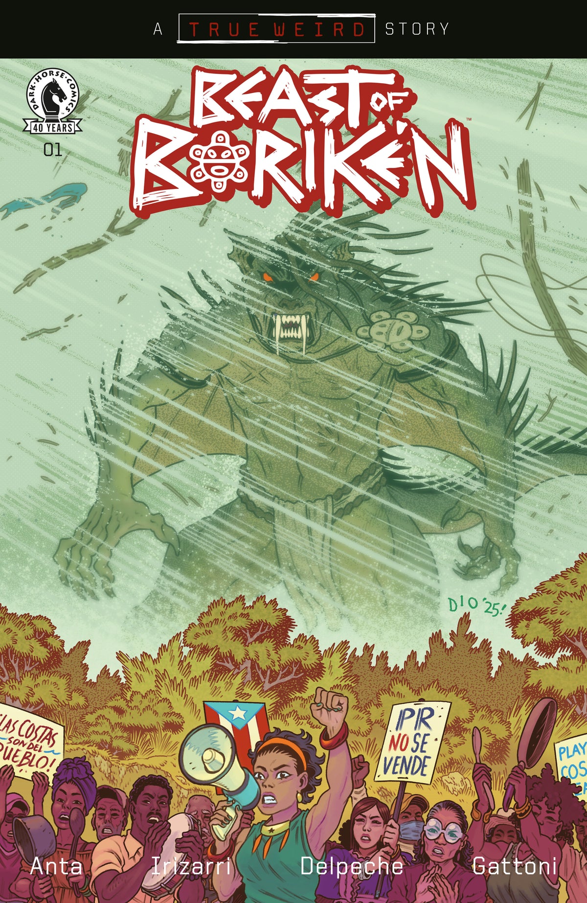 The Beast of Boriken #1 (CVR A) (Daniel Irizarri) ISBN: 76156801560700111 - FOC DATE: 5/24/26 - Release Date: 7/1/26