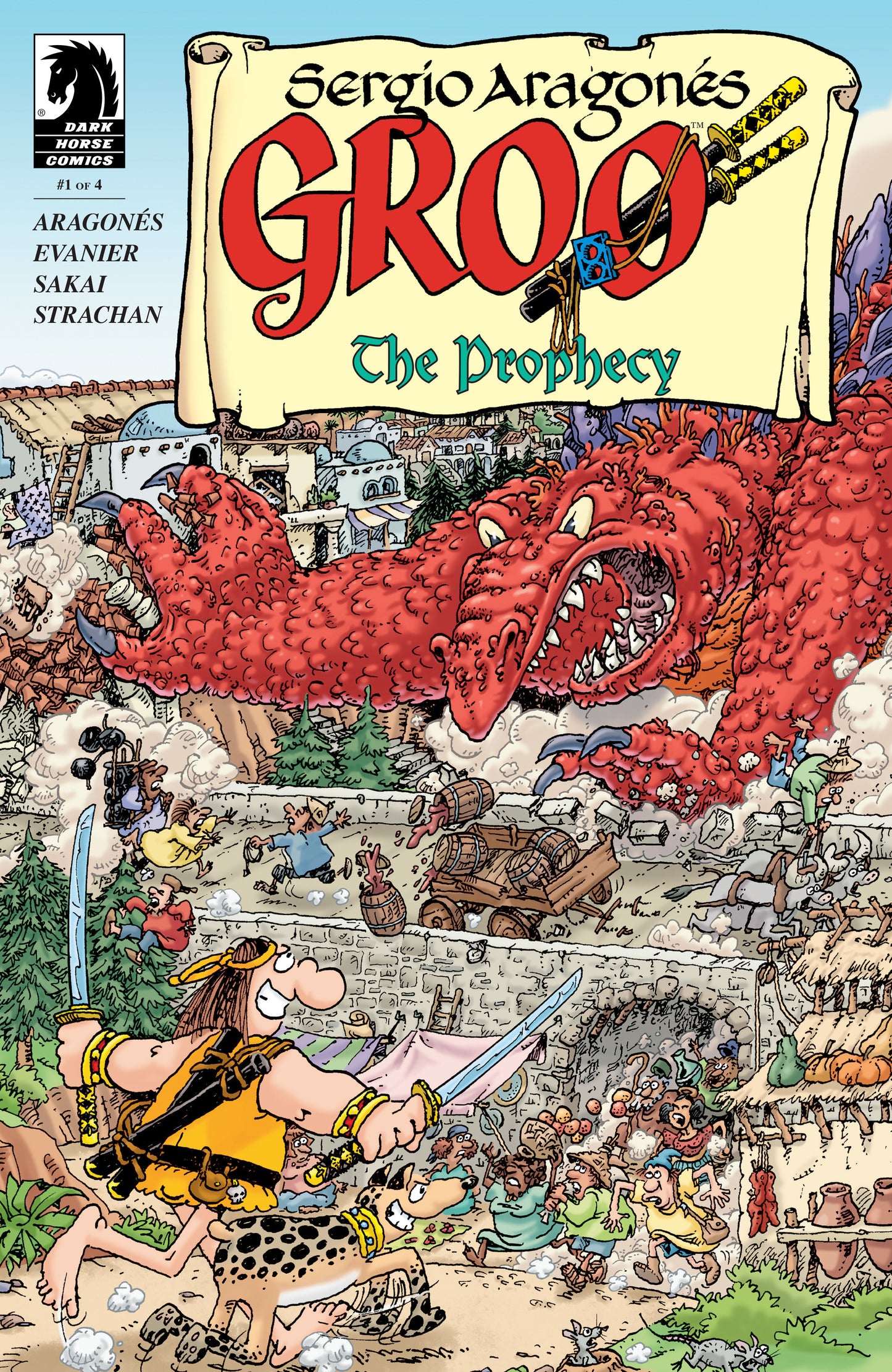 Groo: The Prophecy #1 (CVR A) (Sergio Aragonés) ISBN: 76156801562100111 - FOC DATE: 2/23/26 - Release Date: 4/1/26