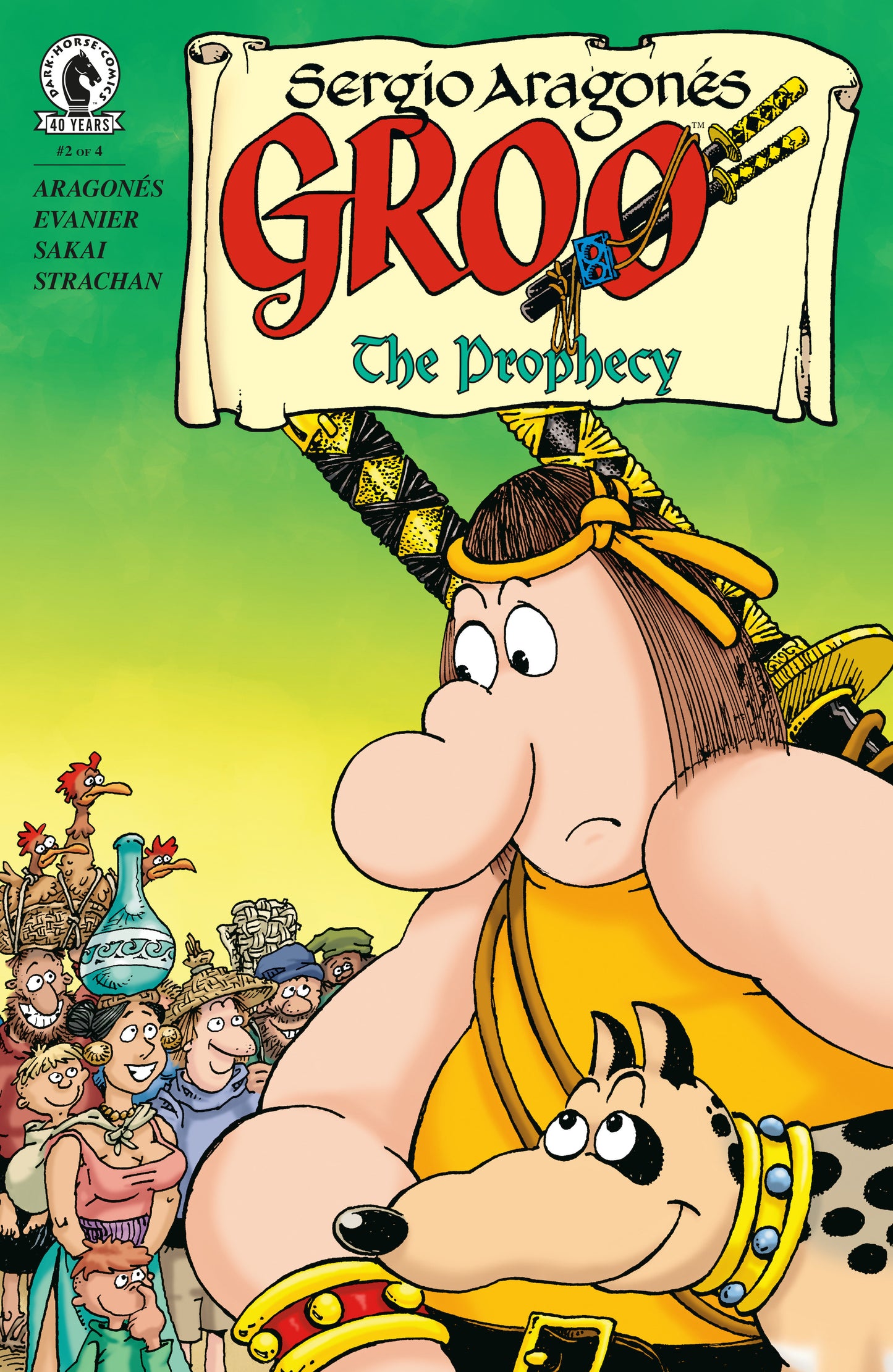 Groo: The Prophecy #2 (CVR A) (Sergio Aragonés) ISBN: 76156801562100211 - FOC DATE: 4/26/26 - Release Date: 6/3/26