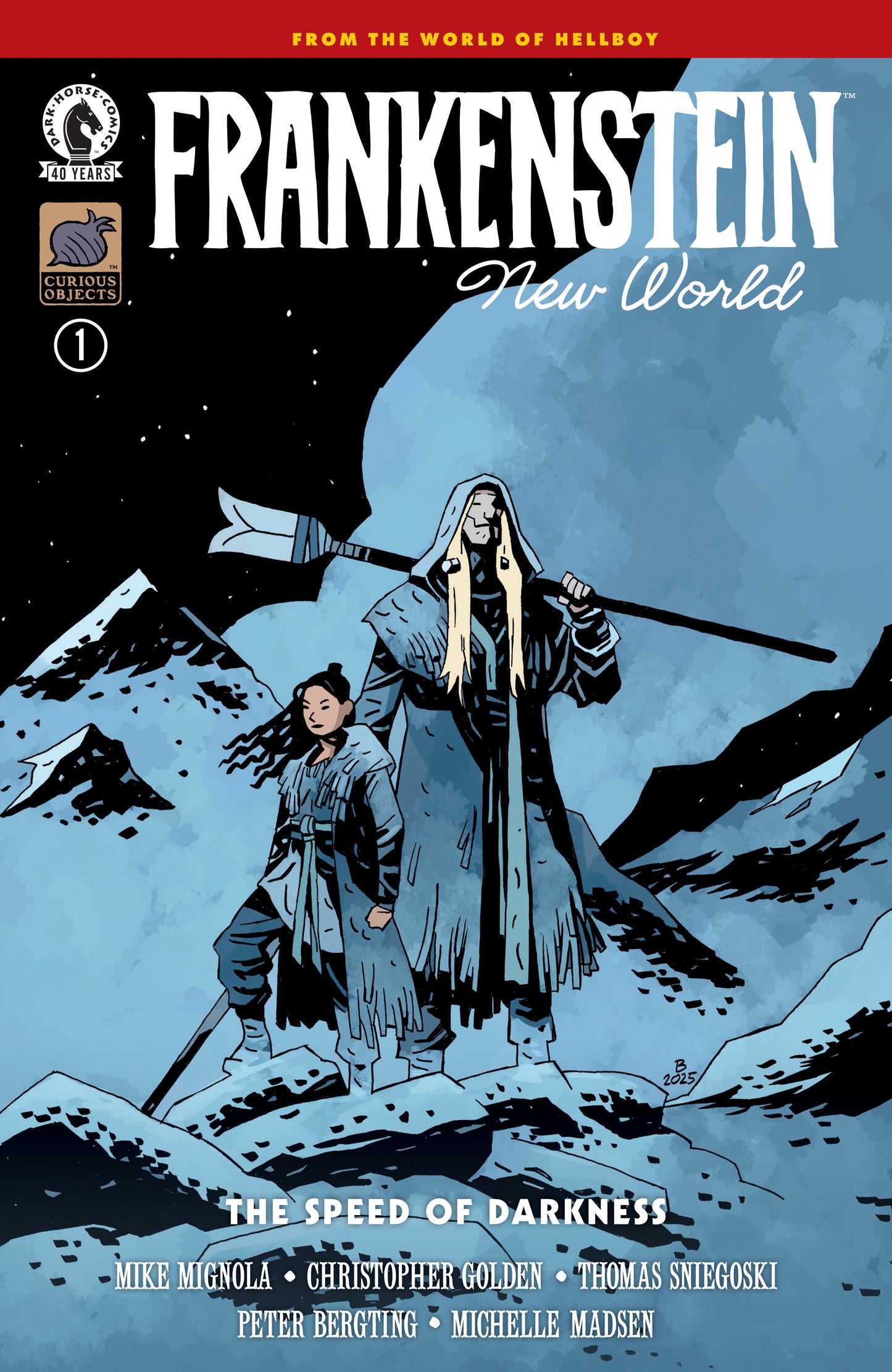 Frankenstein: New World--The Speed of Darkness #1 (CVR A) (Peter Bergting) ISBN: 76156801564500111 - FOC DATE: 3/16/26 - Release Date: 4/22/26